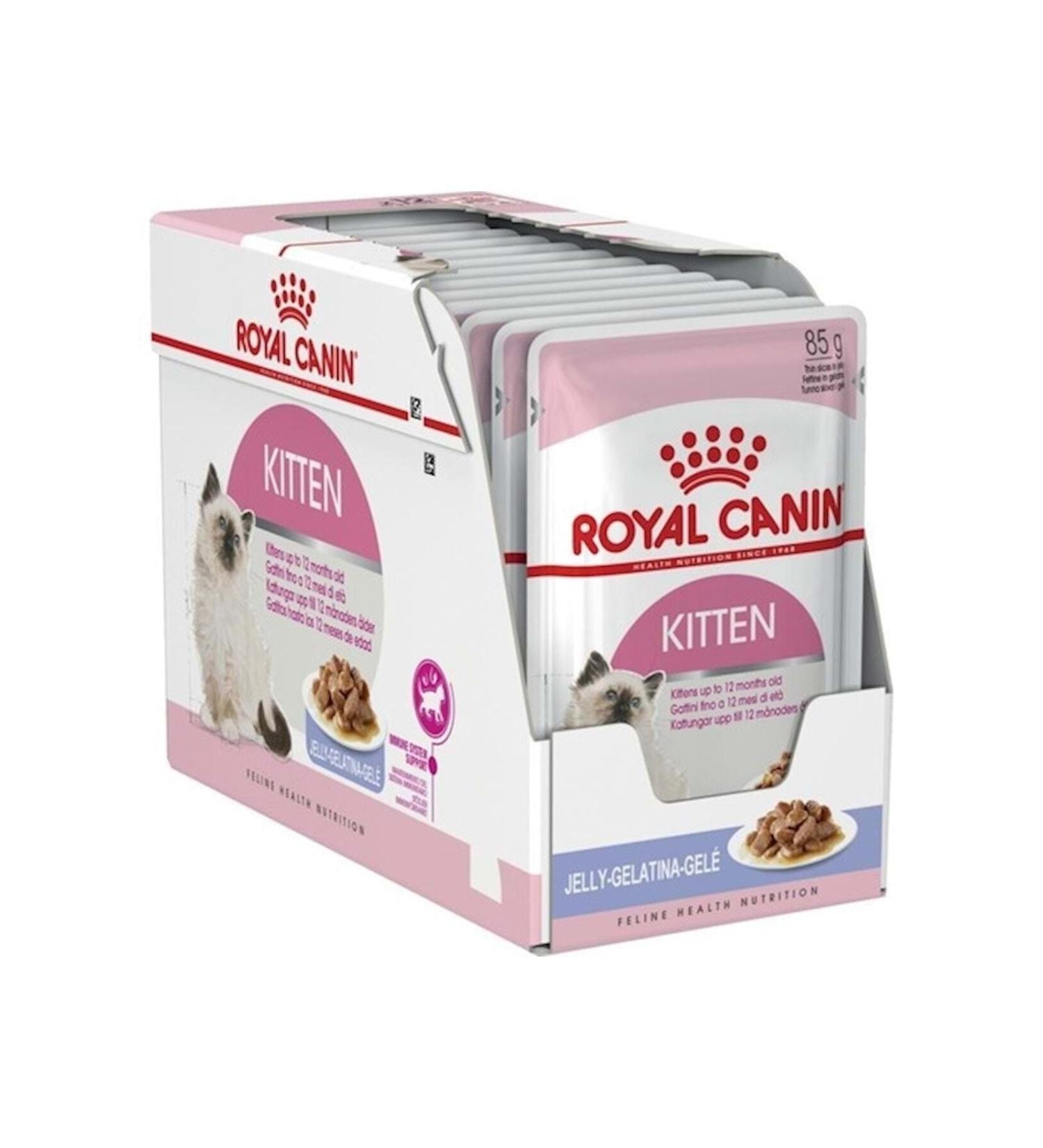 Royal Canin Jelly Kitten Instinctive Wet Kitten Food 85 Gr X 12