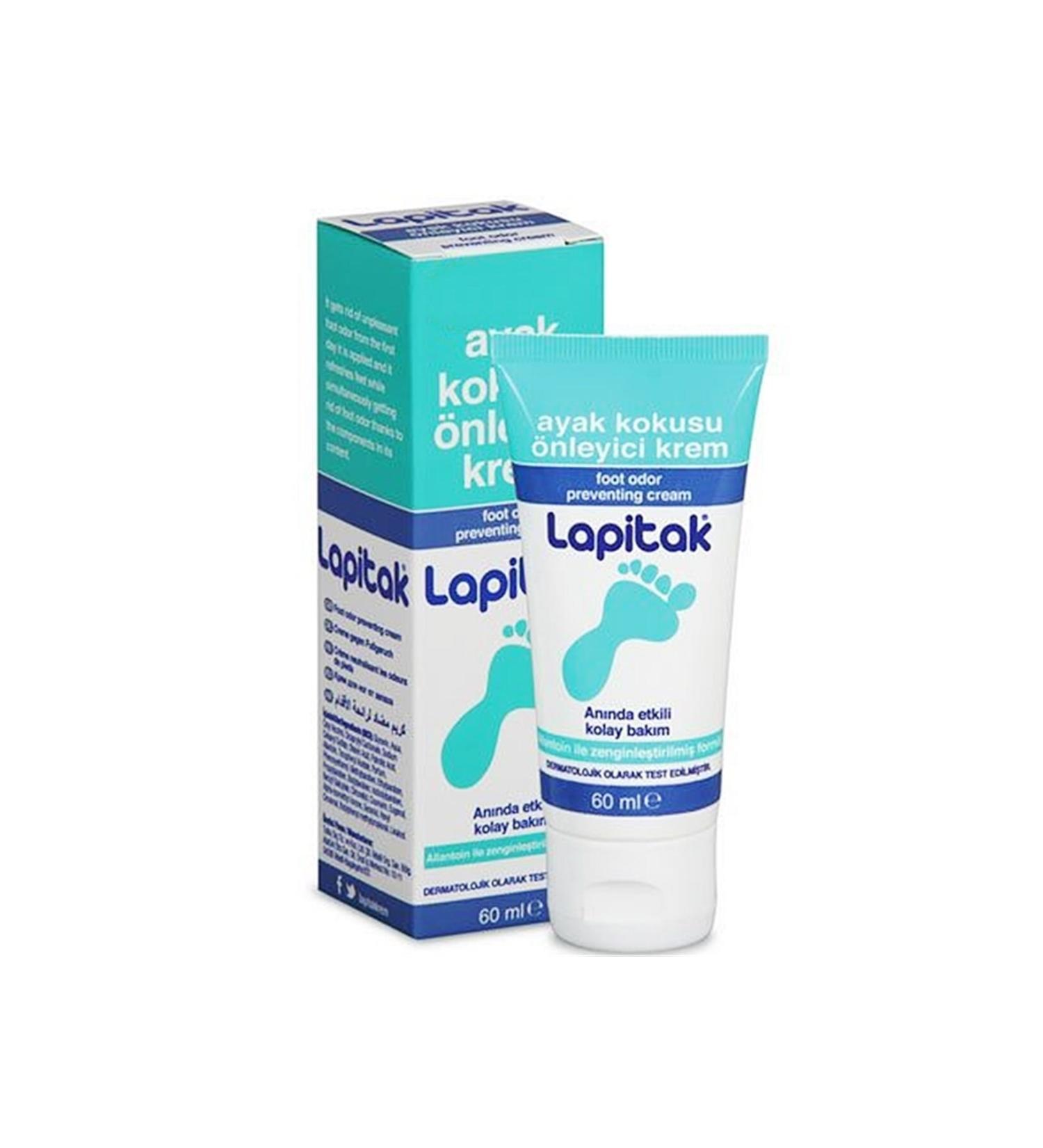 Lapitak Foot Odor Prevention Cream 60 ml