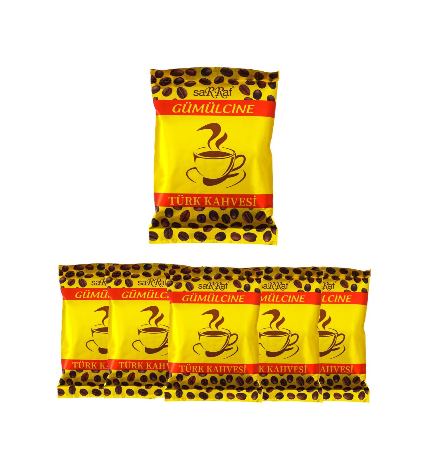Sarraf Turkish Coffee Komotini Coffee 100gr 12 pieces - Buy Online on GoSupps.com
