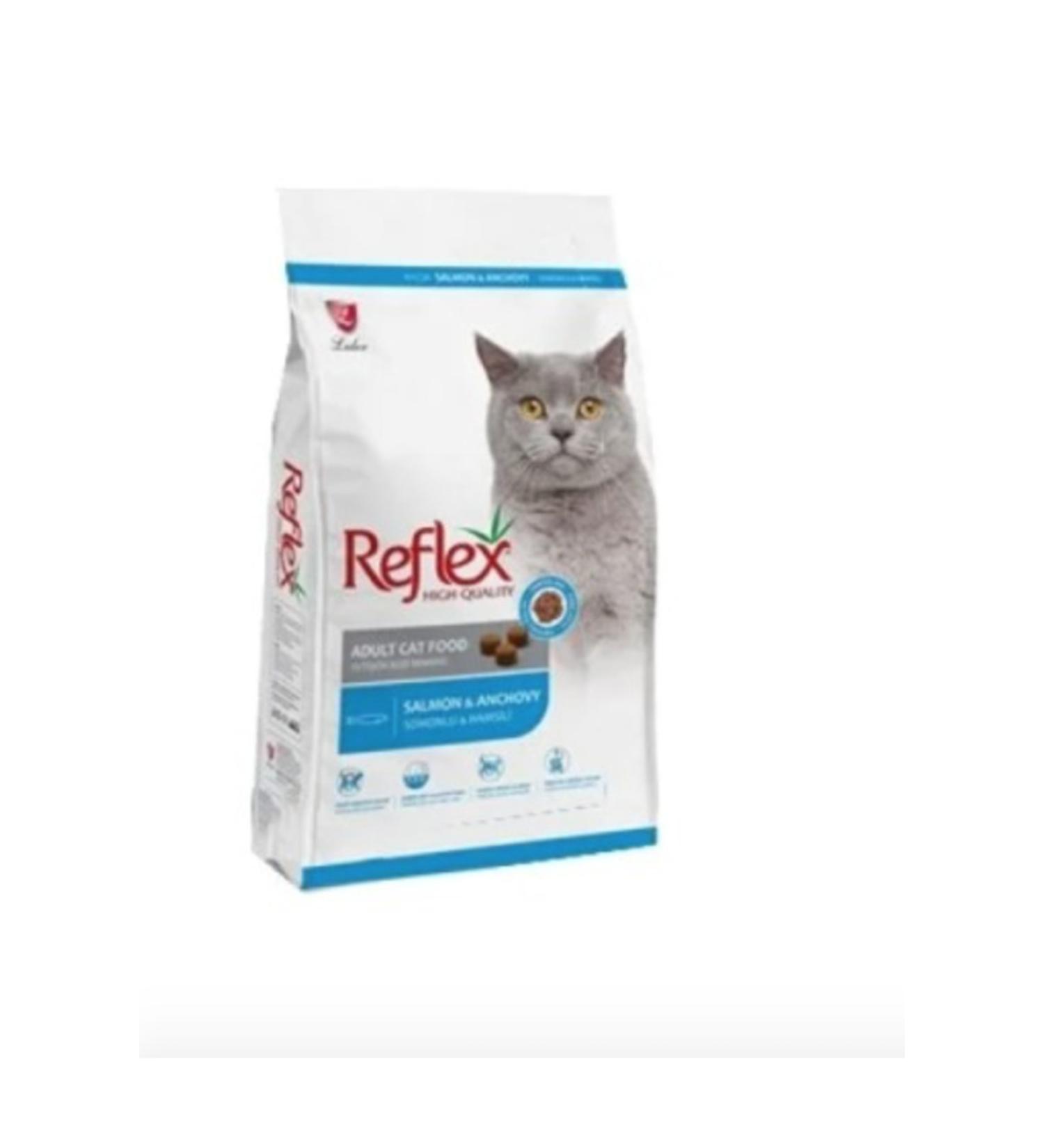 Reflex Reflex Adult Cat Food with Salmon and Anchovy 2 Kg