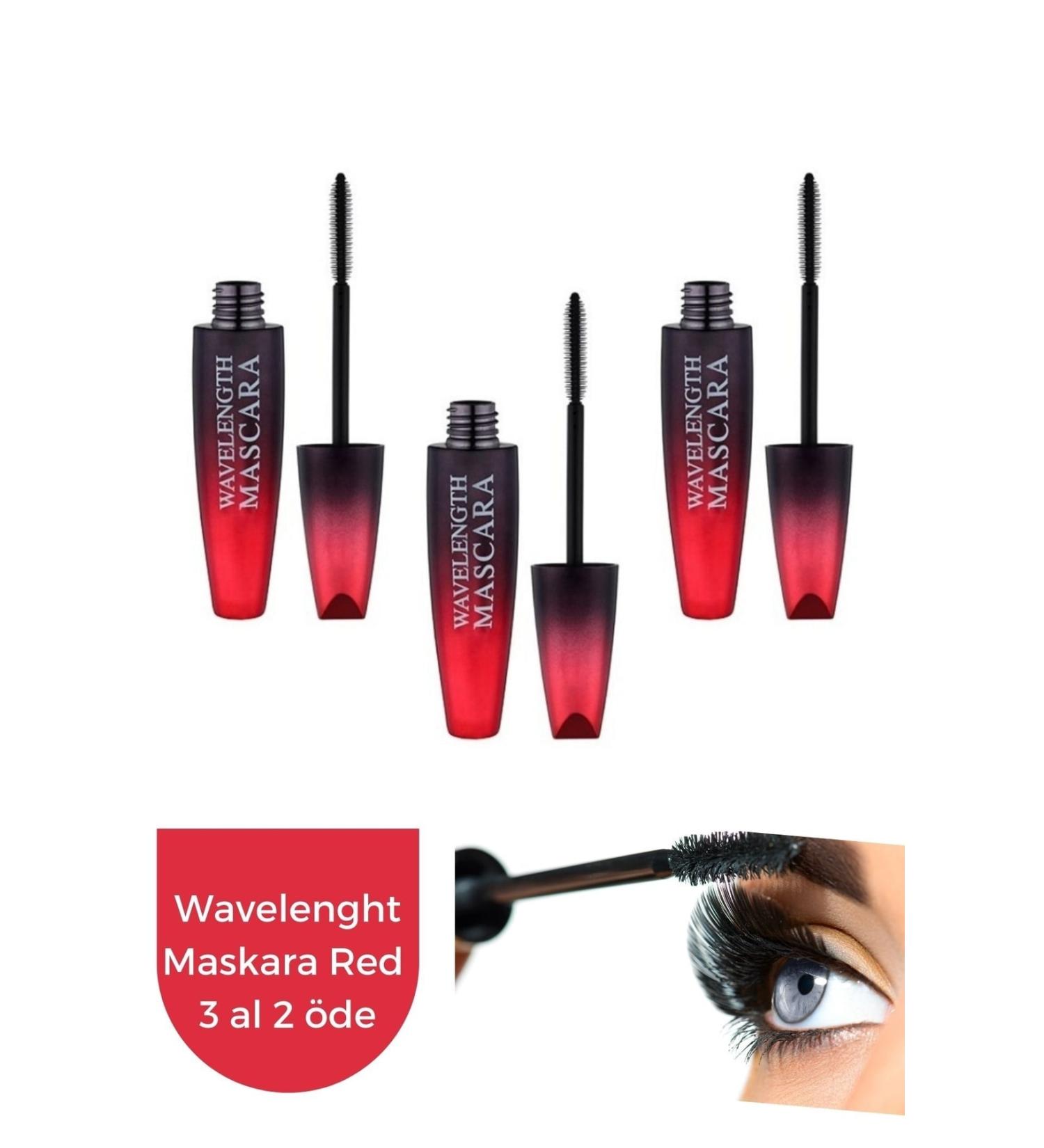 WAVELENGTH Wavelenght Mascara Red | Buy 3 Pay 2 Set