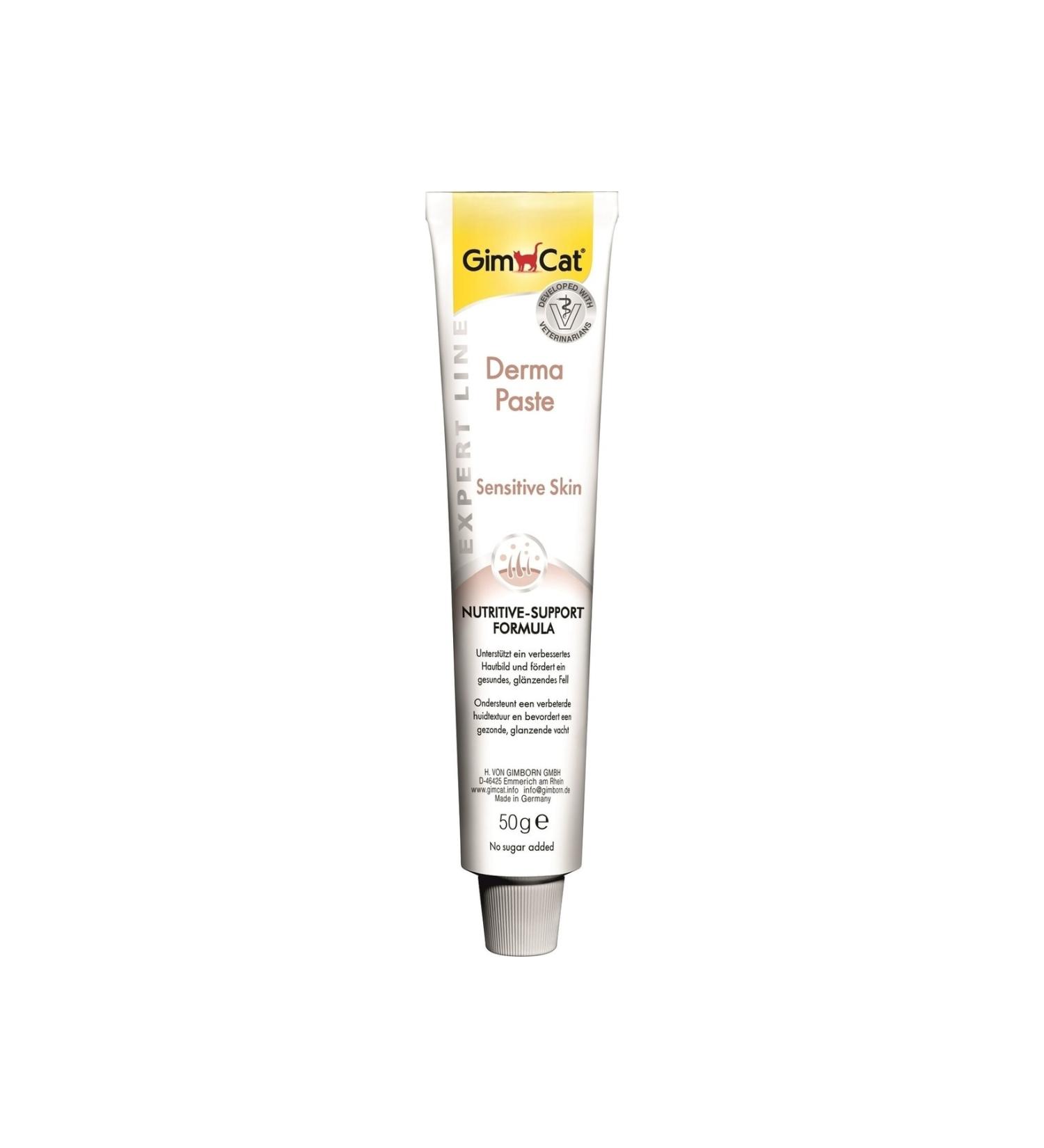 Gimcat Derma Paste Sensitive Skin Cat Paste 50 Grx2 Pieces