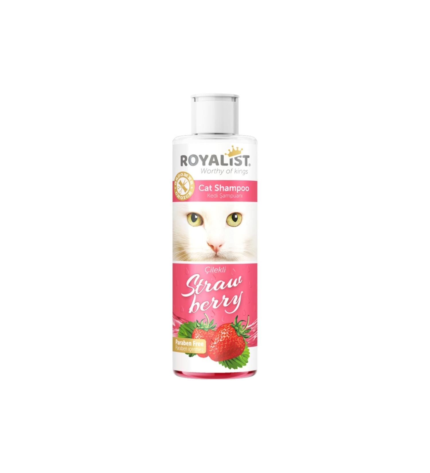 Royalist Cat Shampoo Paraben-Free Strawberry Cat Shampoo 250 Ml