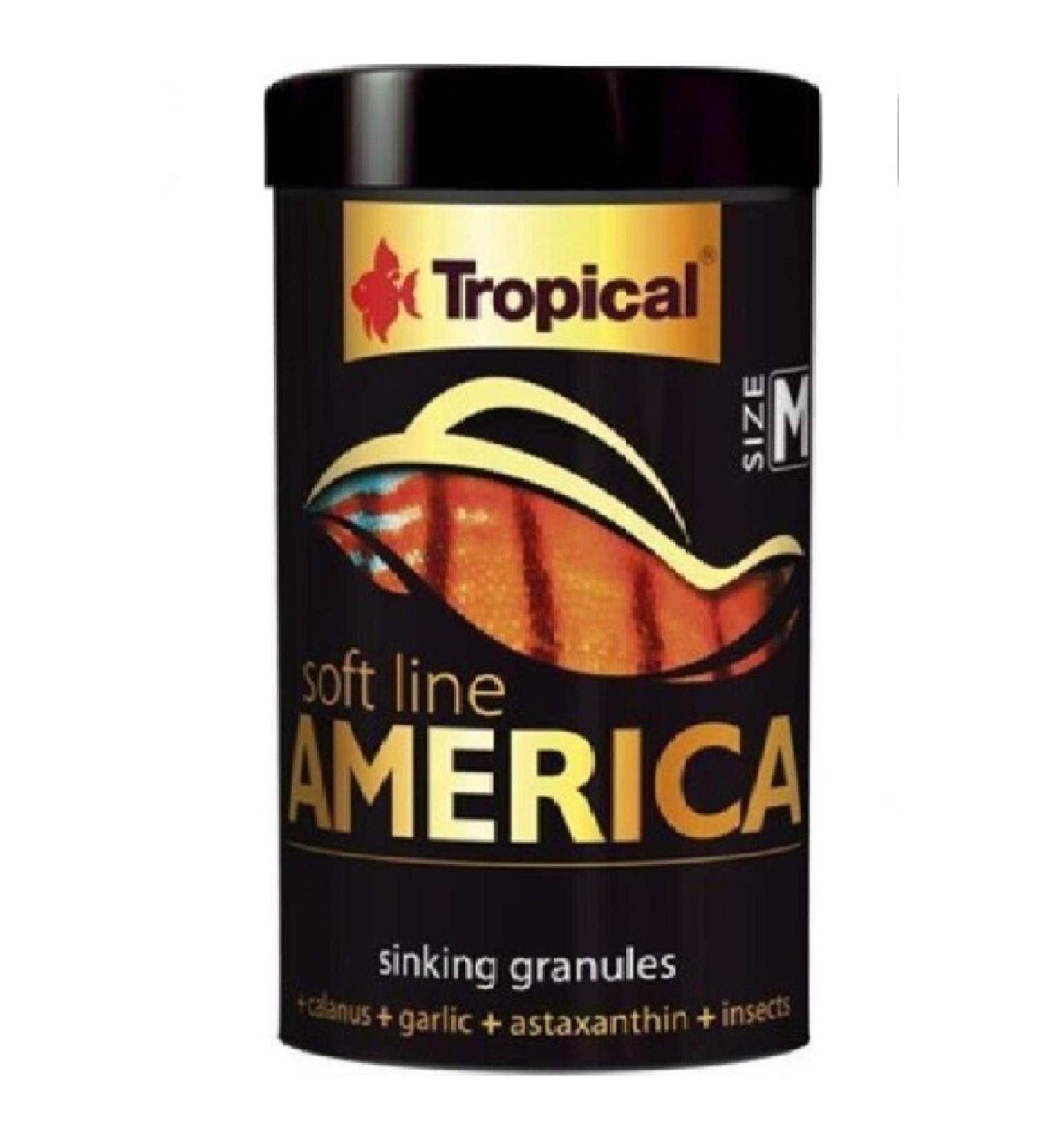 TROPICAL Tropical Soft Line America Granules Size M 250 Ml 150 Gr