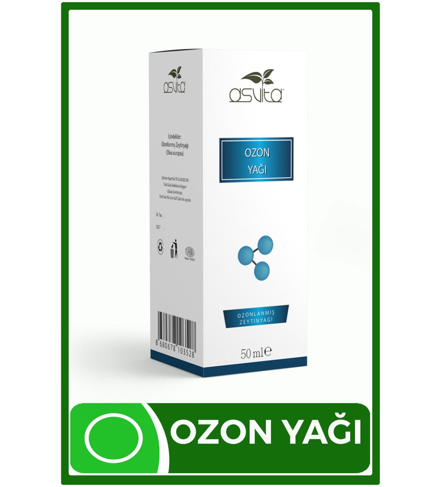 ASVITA Ozone Oil 50 ml Glass Bottle