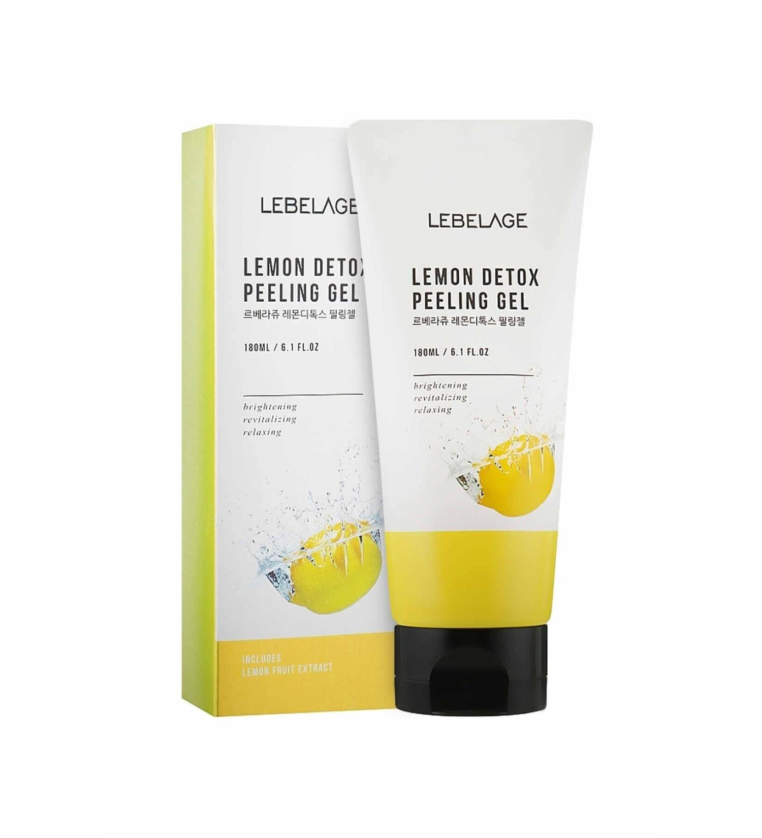 LEBELAGE Brightening Revitalizing Detox Effect Detox Peeling Gel Lemon Detox Peeling Gel