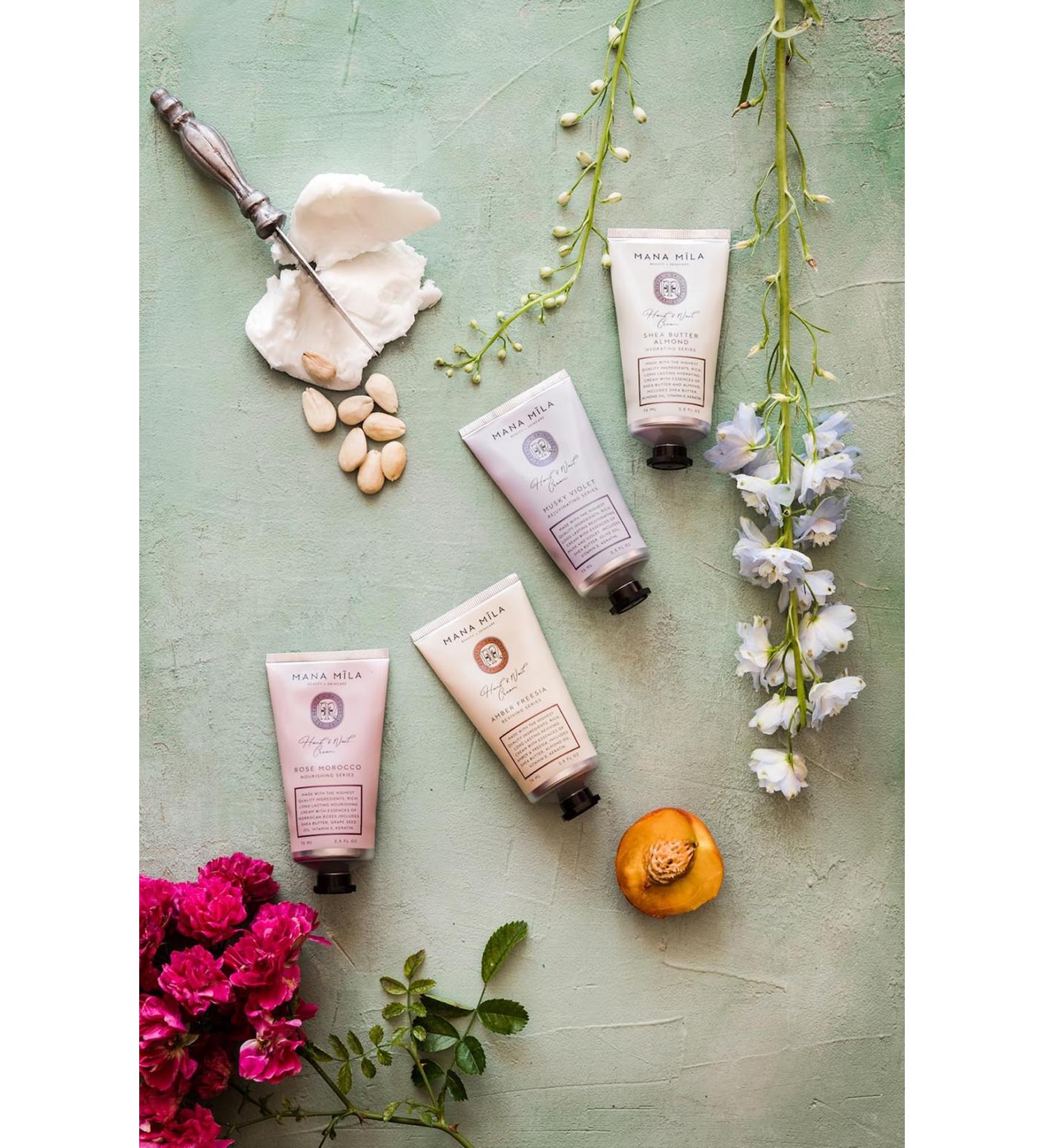 Mana Mila Hand and Nail Care Cream - Musky Violet - Buy Online on GoSupps.com