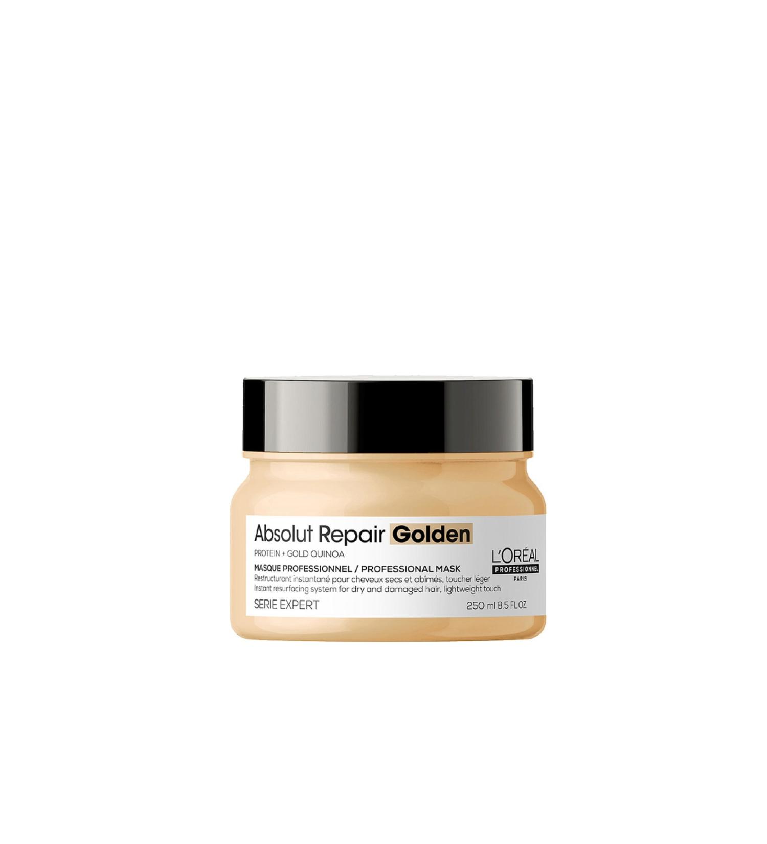 L'oreal Professionnel Serie Expert Absolut Repair Gold Hair Mask for Repairing and Regenerating Damaged Hair 250 Ml