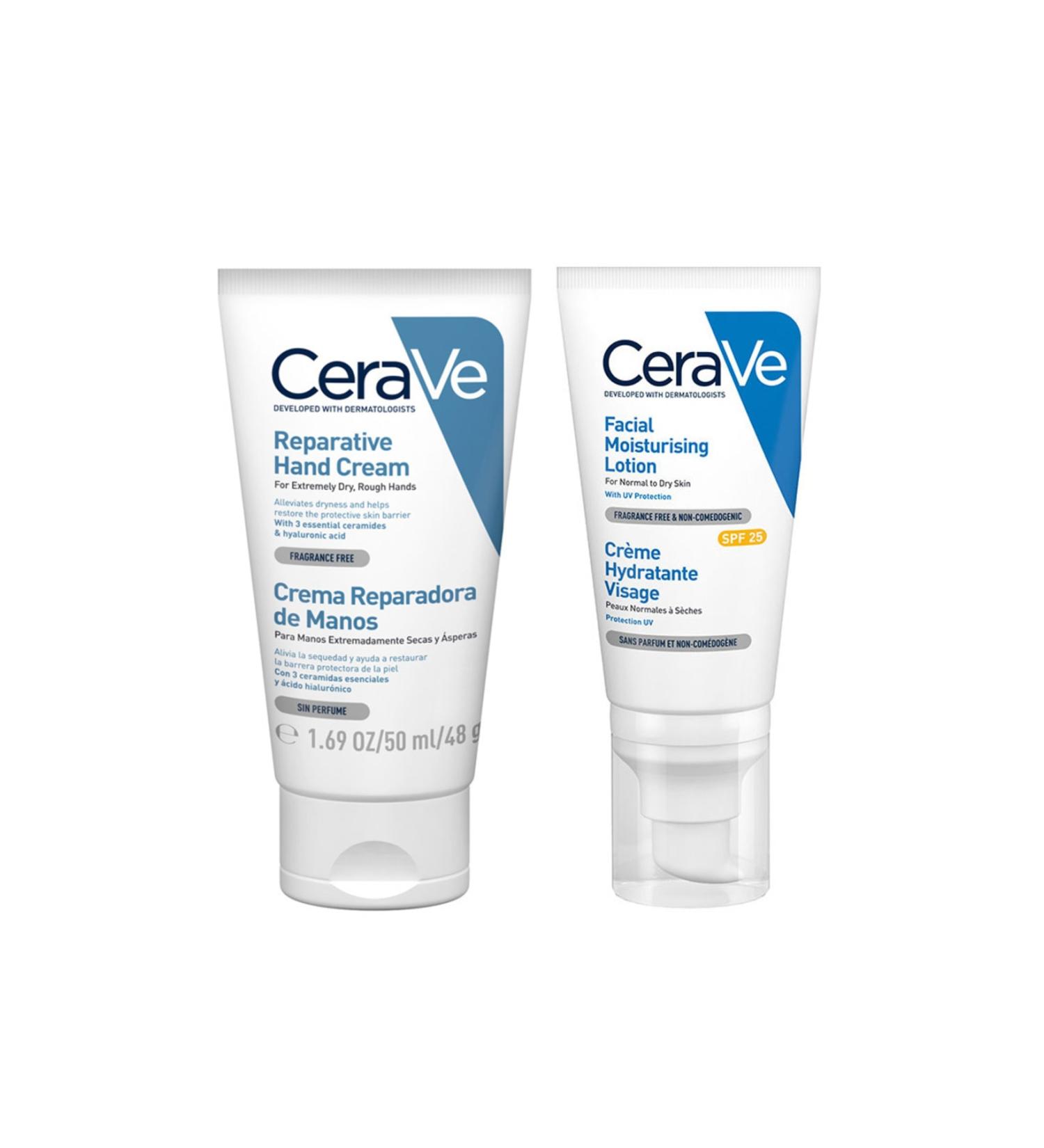 CeraVe Ve Repairing and Moisturizing Hand and Face Care Set