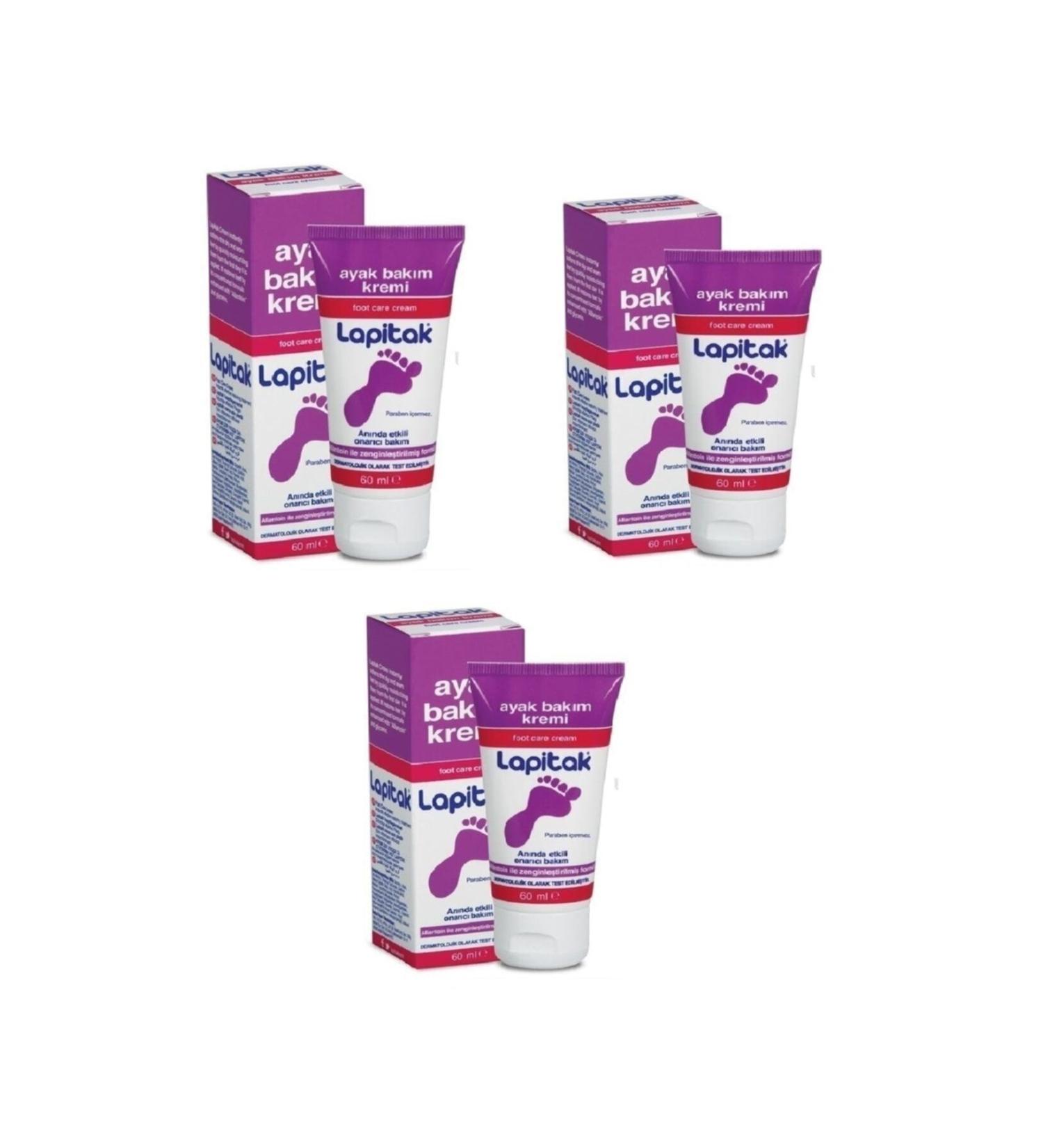 Lapitak Foot Care Cream 60 Ml 3 Pieces