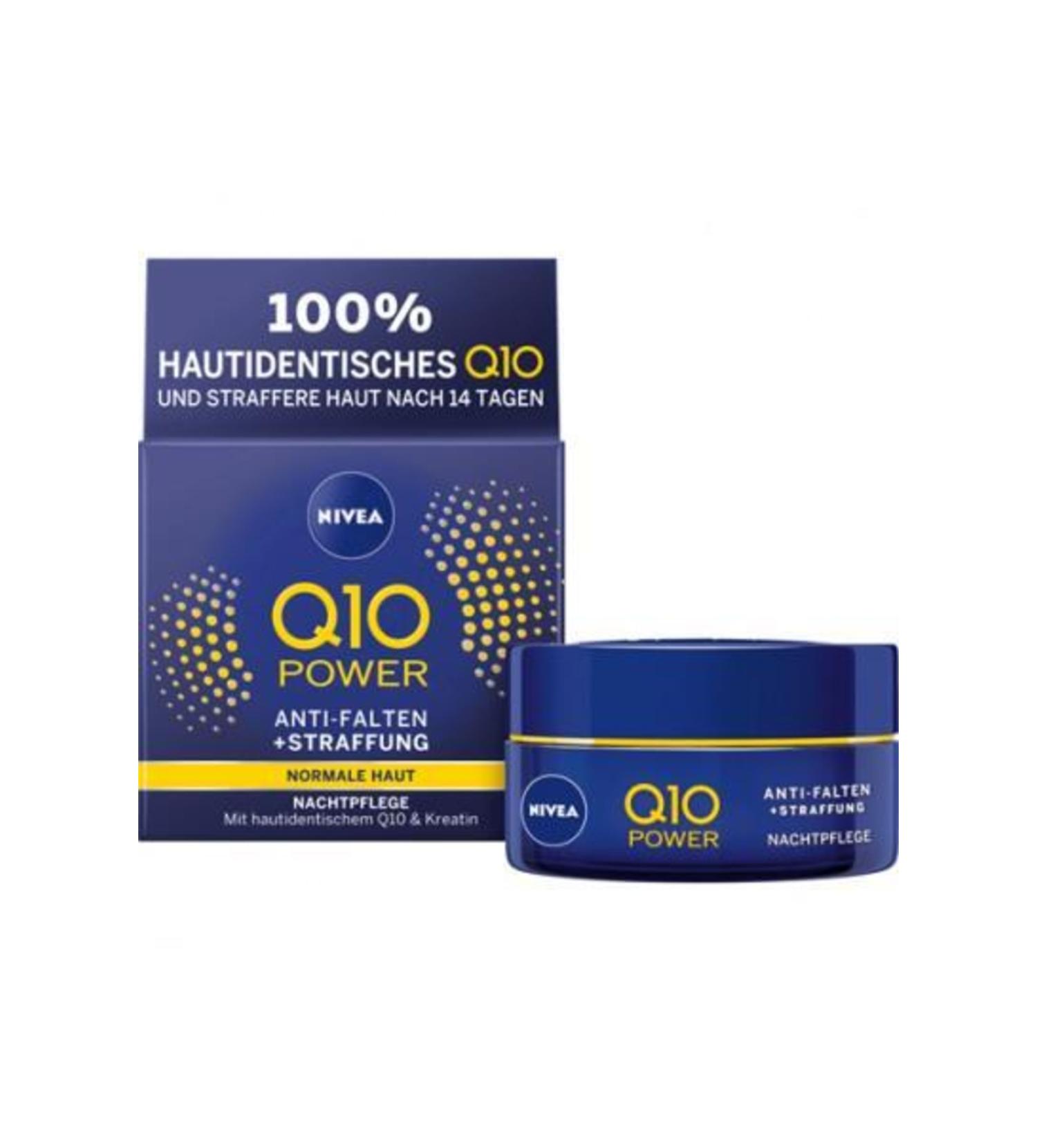 NIVEA Night Care Cream Q10 Plus 50 Ml