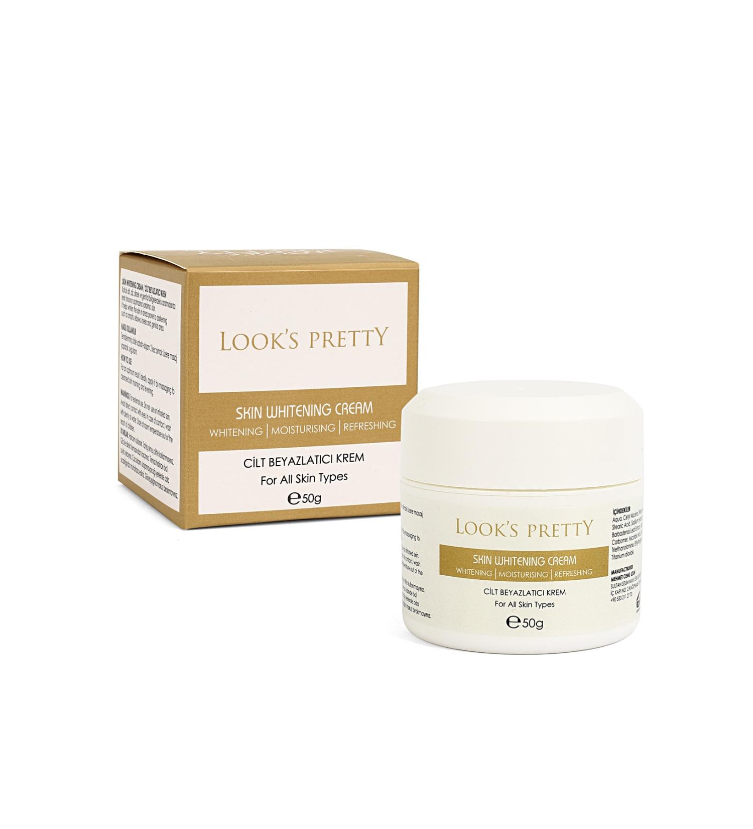 looks pretty Skin Whitening and Brightening Anti-Spot Cream 50gr - Buy Online on GoSupps.com