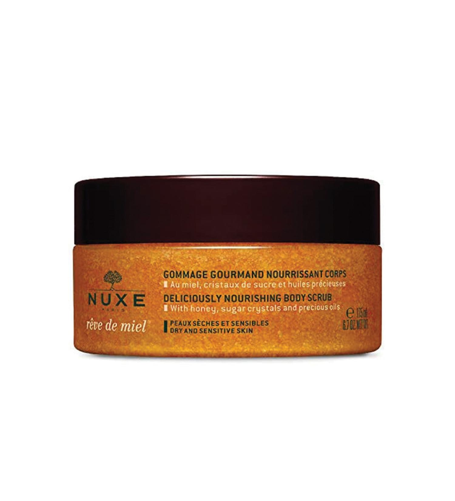 Nuxe Reve De Miel - Honey Essence Nourishing Body Peeling for Dry and Sensitive Skin 175 ml