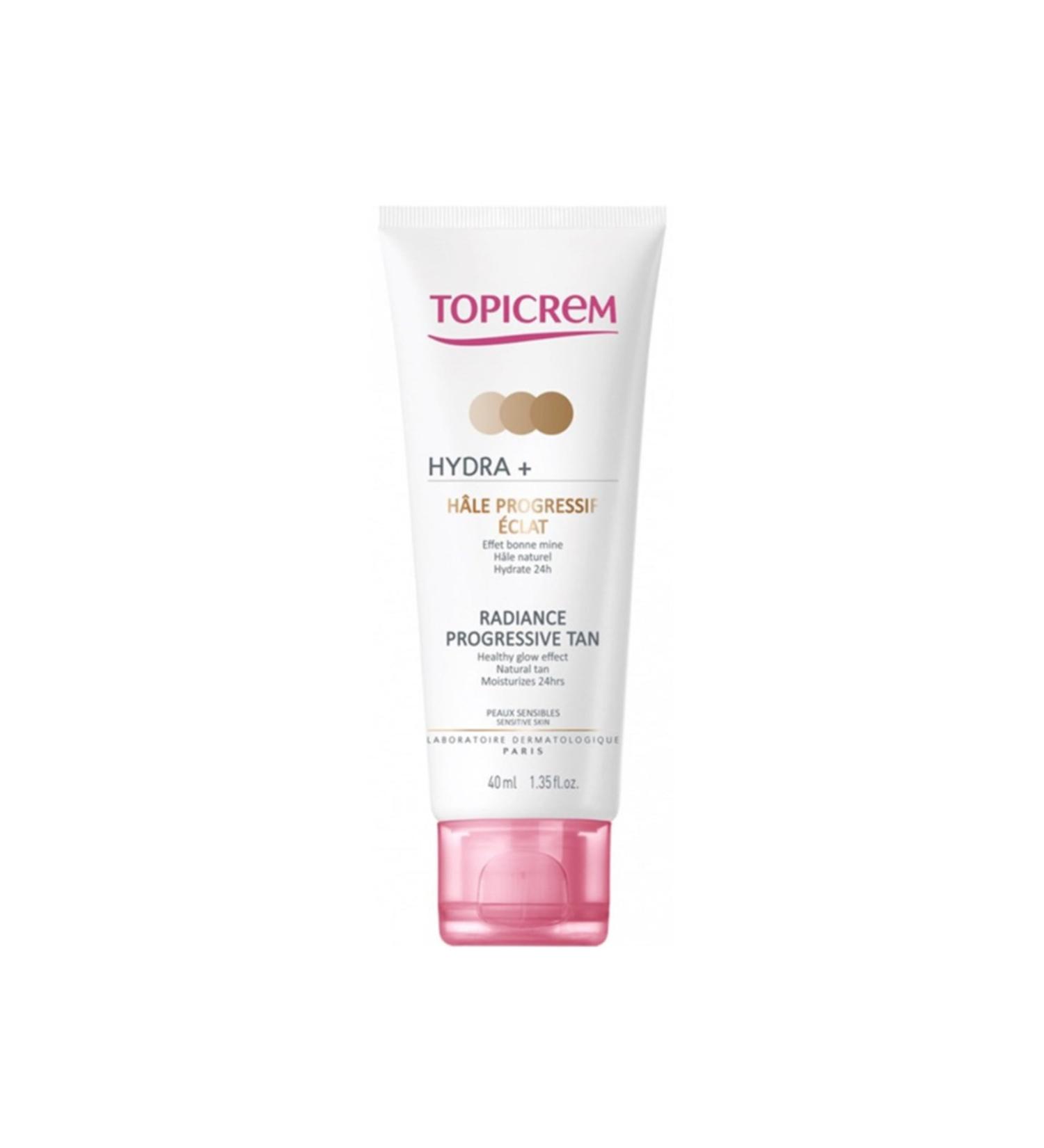 Topicrem Hydra Radiance Propressive Tan 40 ml