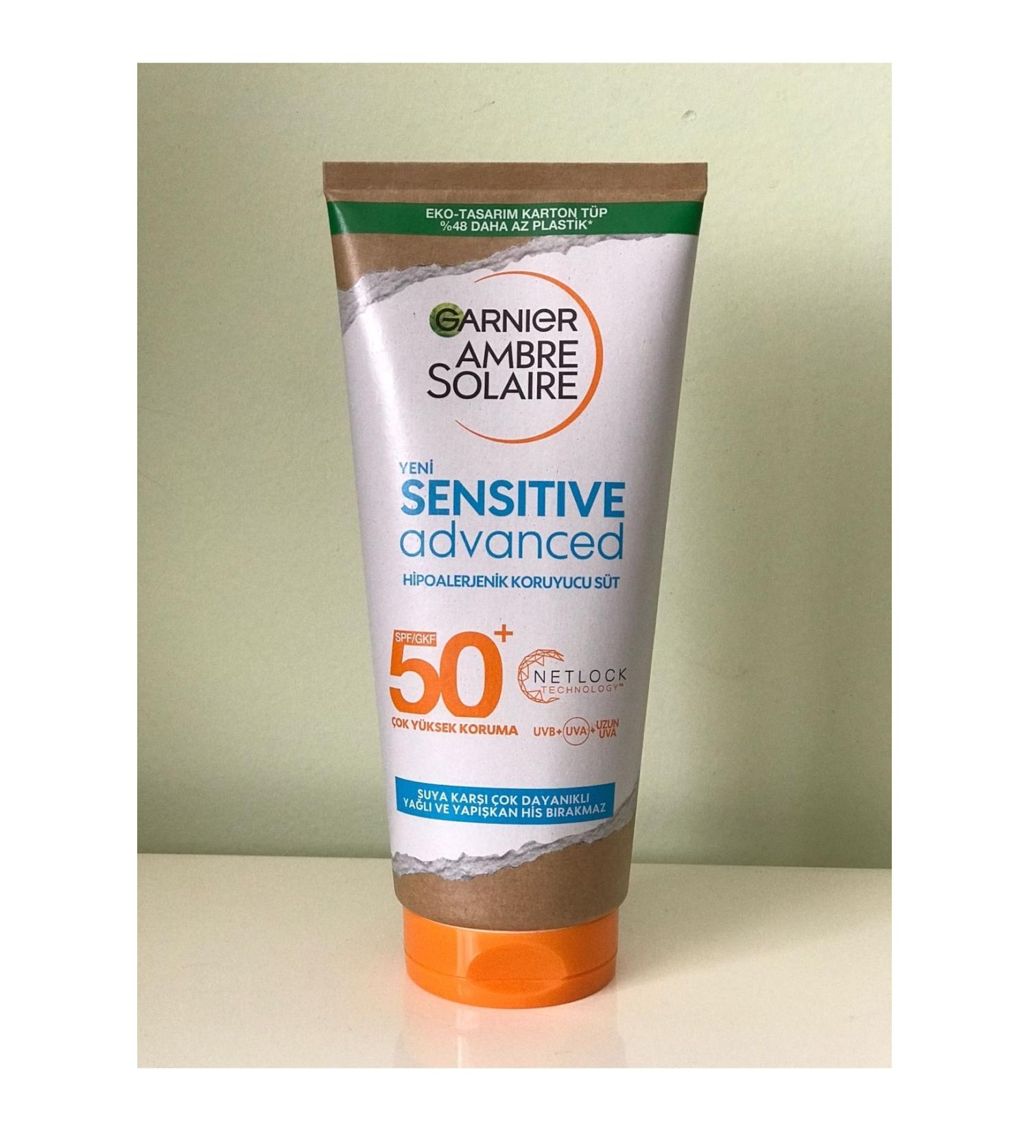 Garnier New Ambre Solaire Sun Milk F50+ 200 Ml