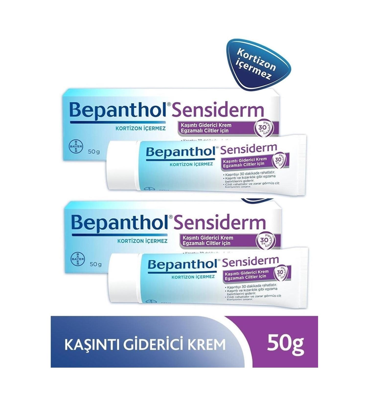 Bepanthol Sensiderm Cream 50 Gr 2 Pieces - Buy Online on GoSupps.com