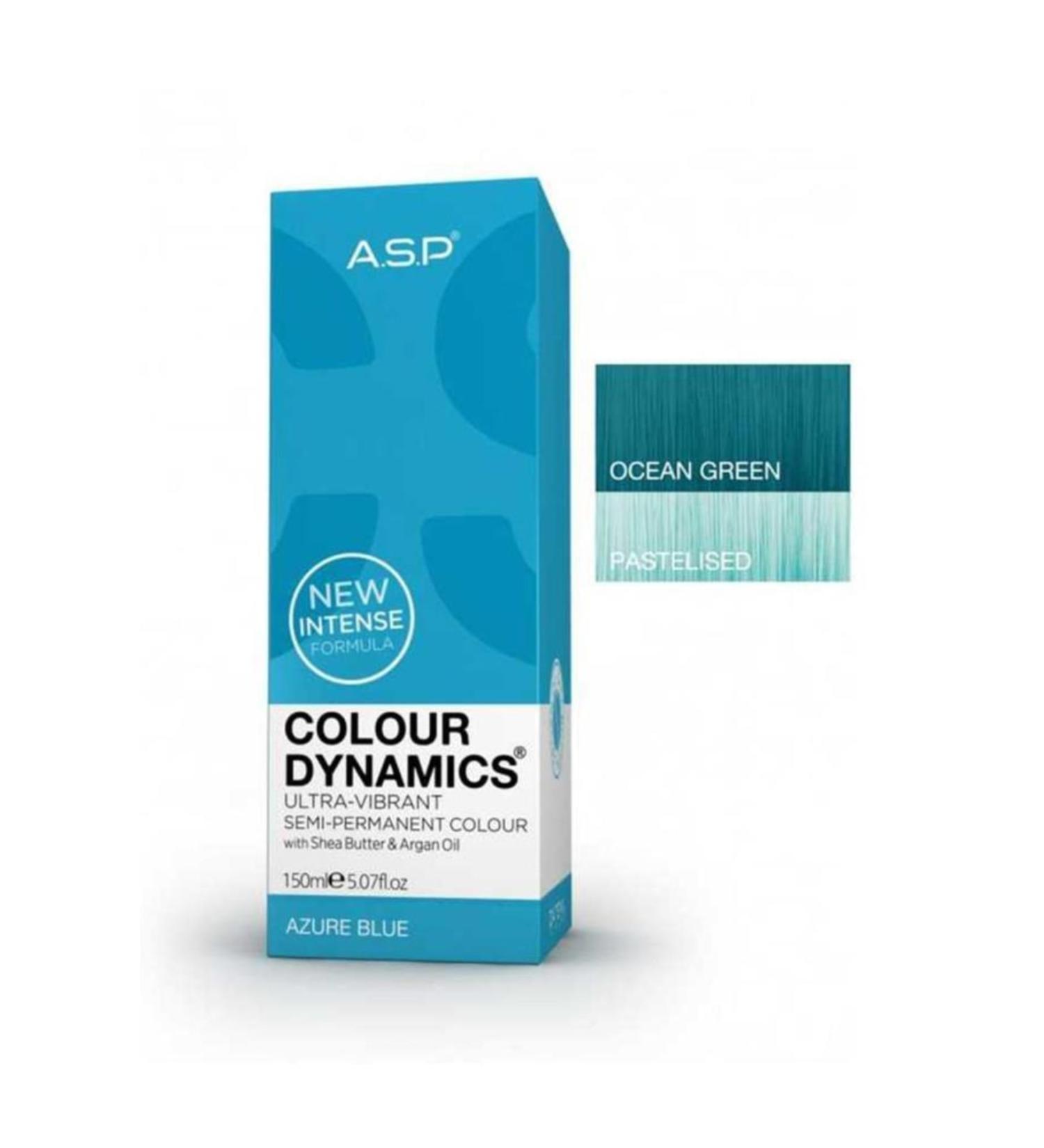 Affinage Asp Azure Blue Semi Permanent Hair Dye 150 Ml