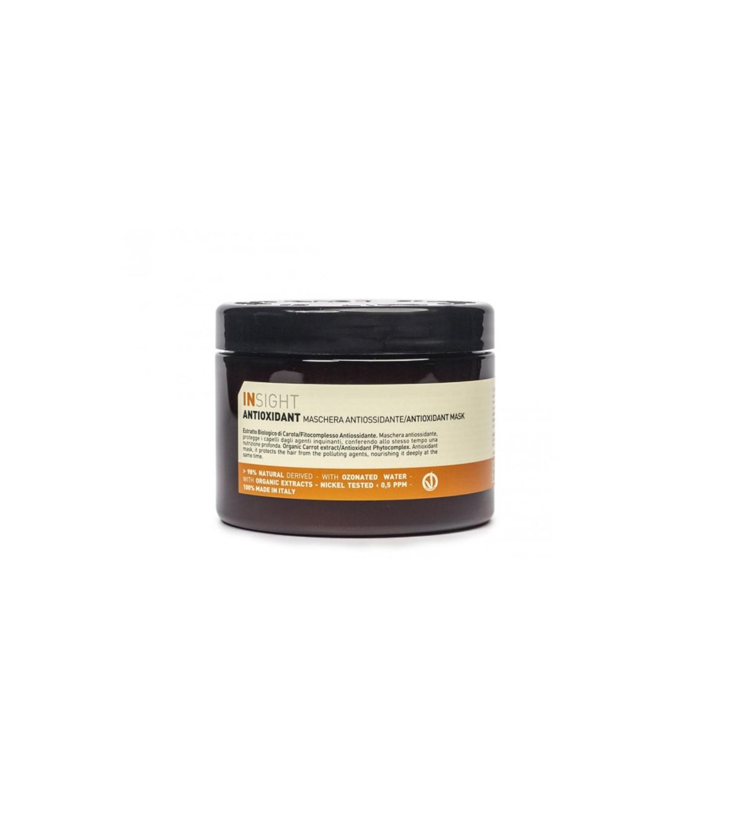 Insight Antioxidant Rejuvenating Organic Renewing Natural Hair Care Mask 500 Ml