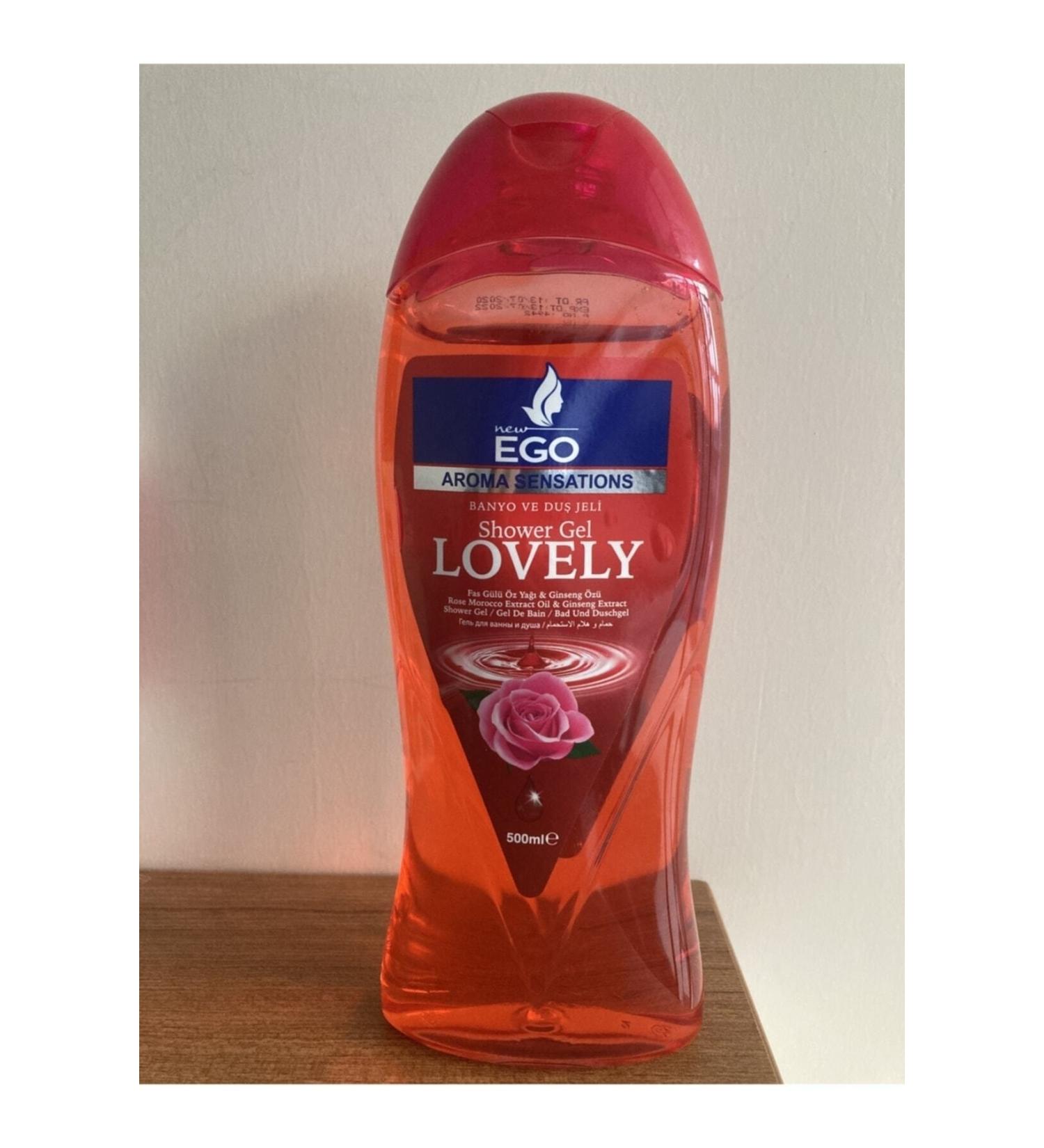New Ego Shower Gel Rose (lovely) 500 Ml