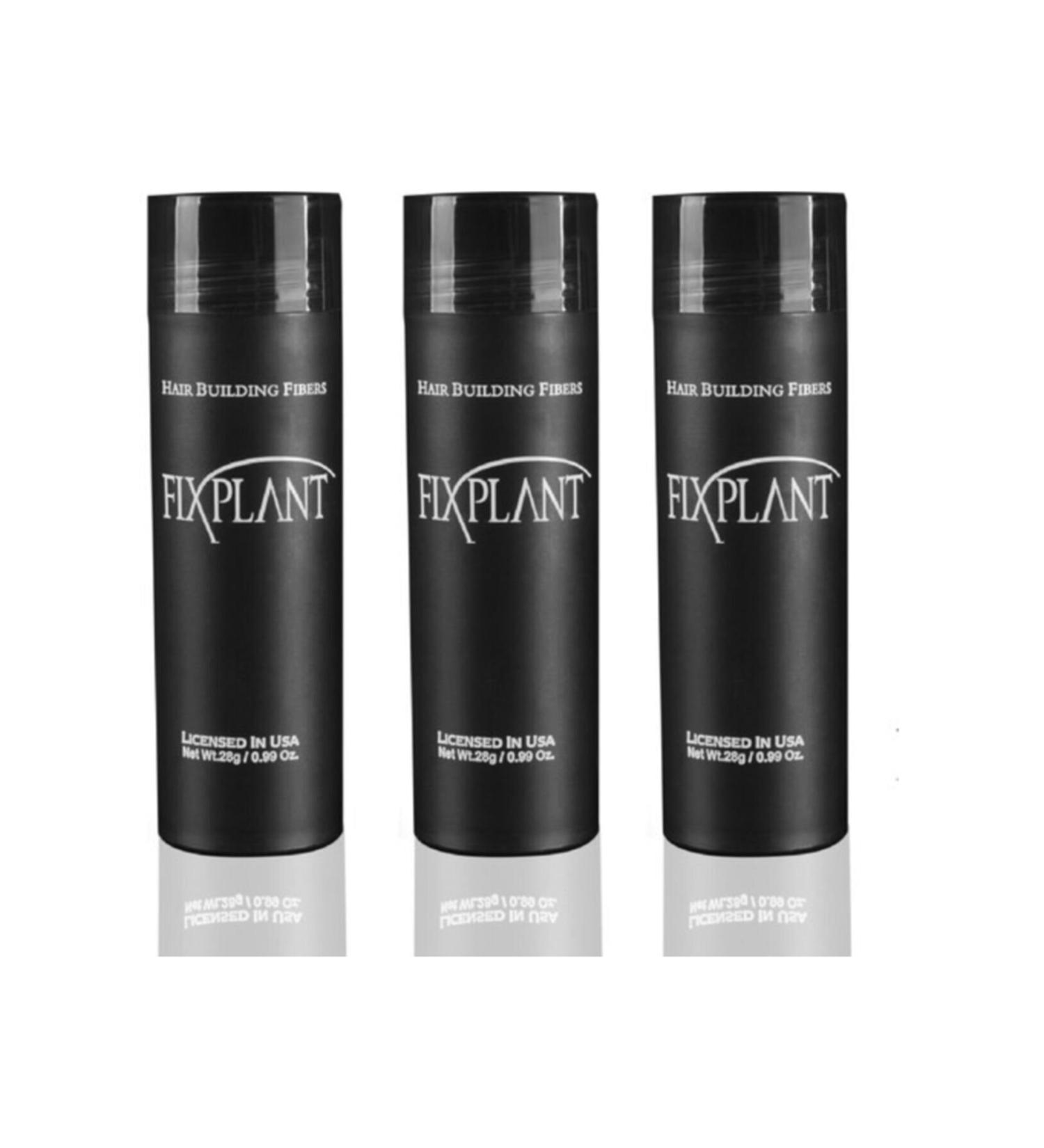 FIXPLANT 3 Pieces 28 gr Black Hair Powder