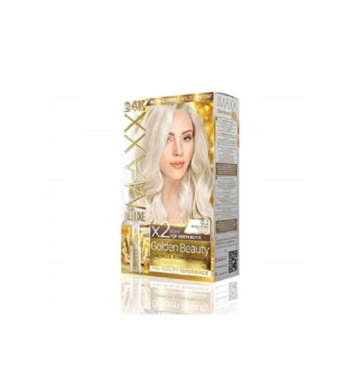 MAXX DELUXE Golden Hair Dye Glacier Blonde 0.2