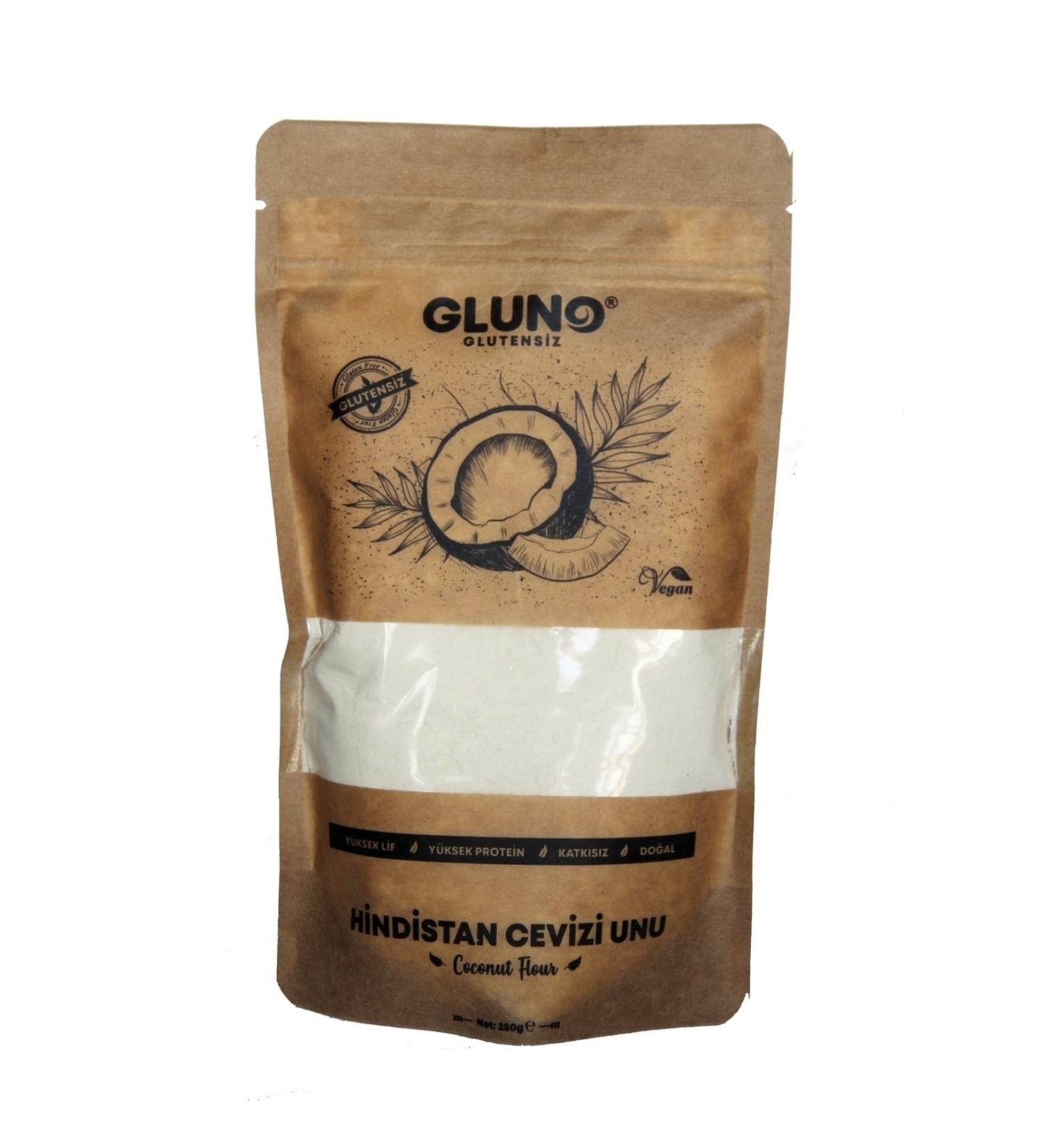 Gluno Gluten Free Coconut Flour 250 gr