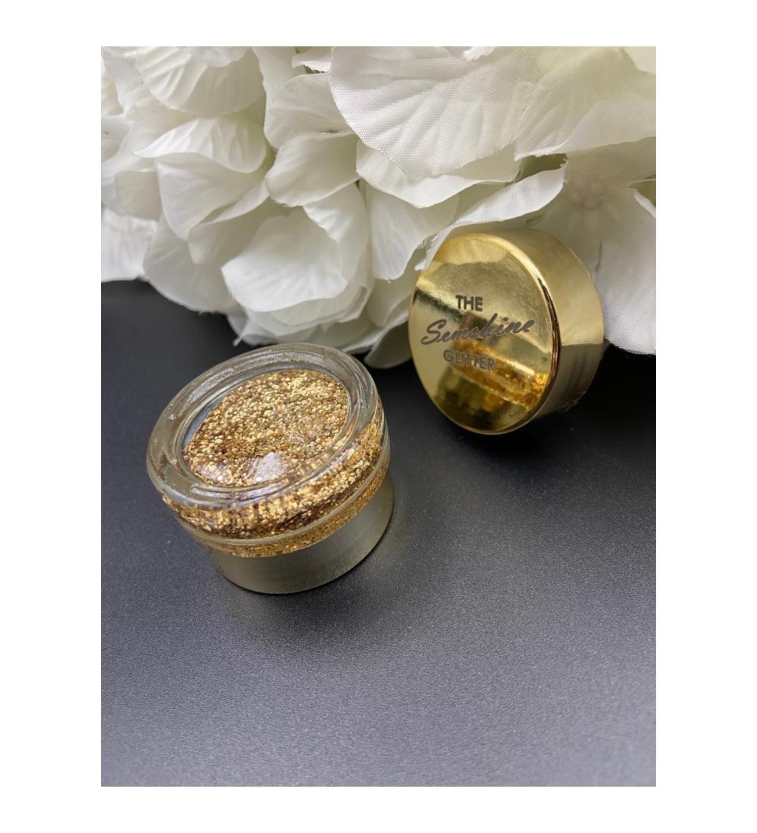 The Semshine Glitter Beach Gold Gel Glitter Eyeshadow - Buy Online on GoSupps.com