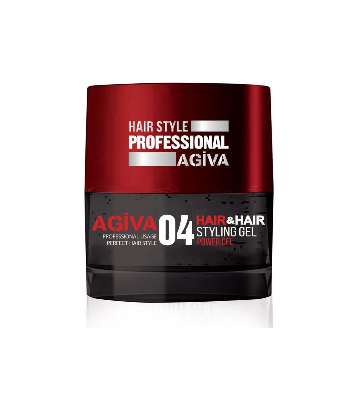 Agiva Hair Styling Gel 04 Red Power Strong 200 Ml