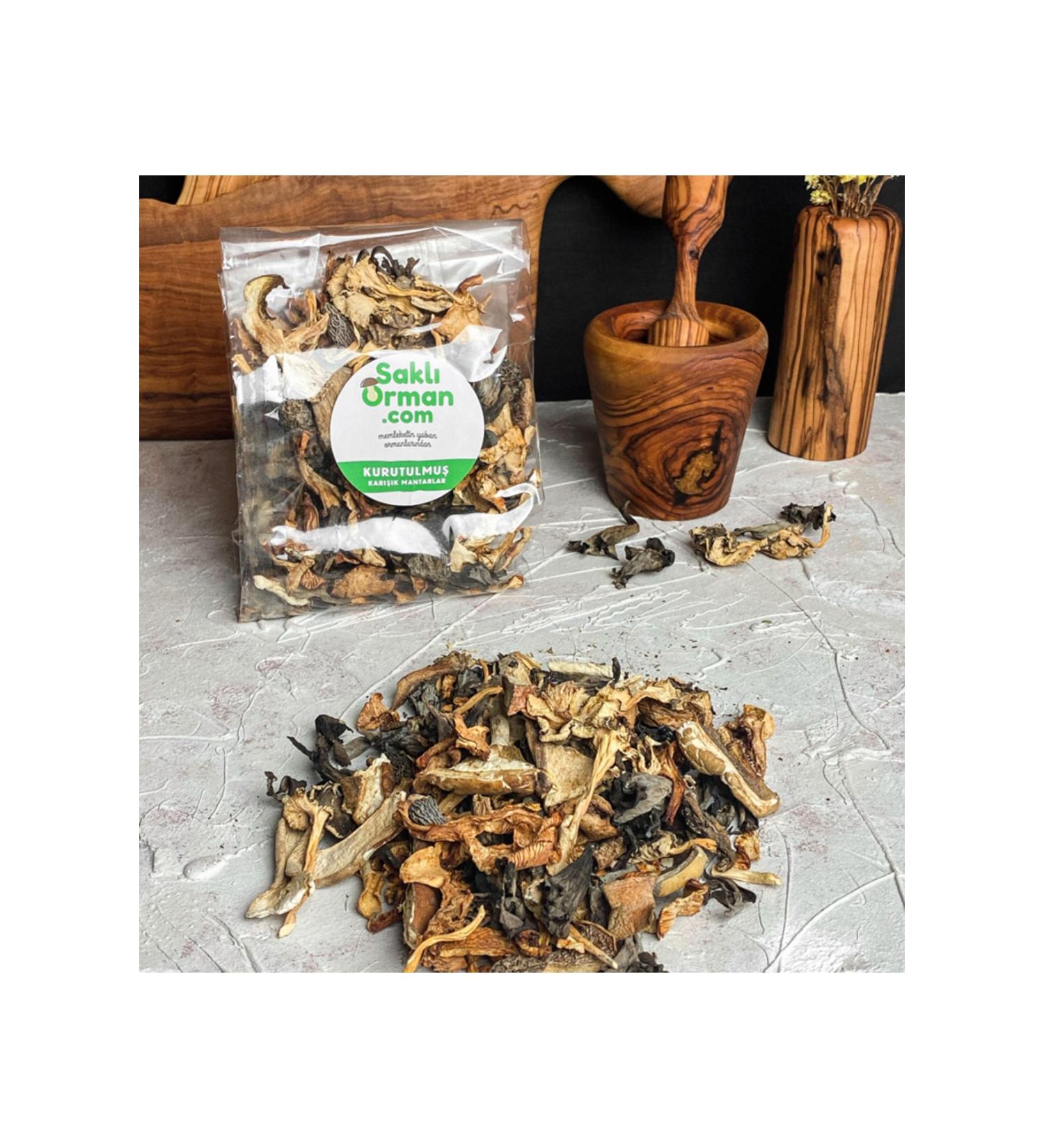 Hidden Forest Natural Mixed Dried Mushrooms 100 gr