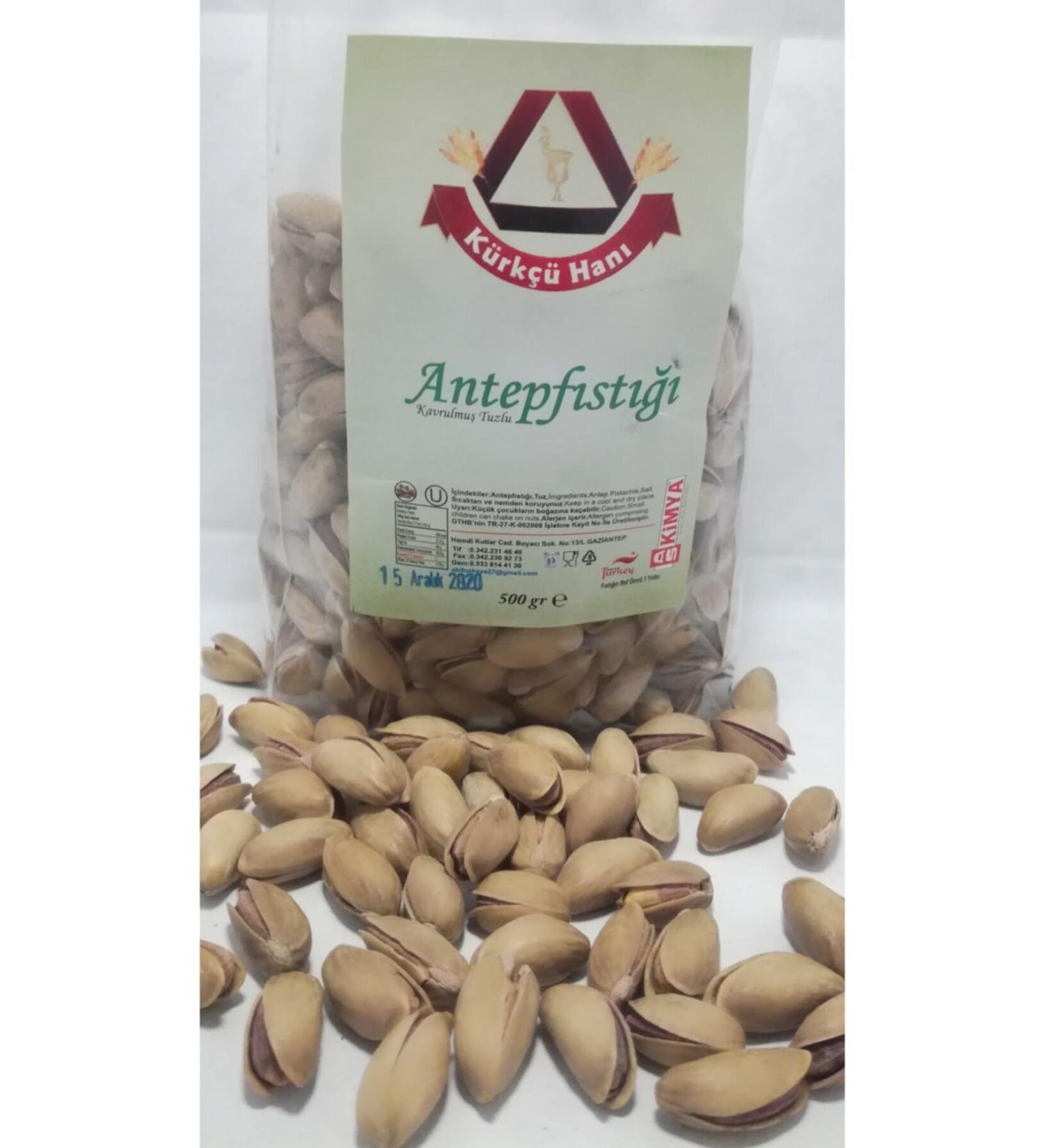 Master Antep 1st Quality Pistachio 1000gr. Lightly Salted Full