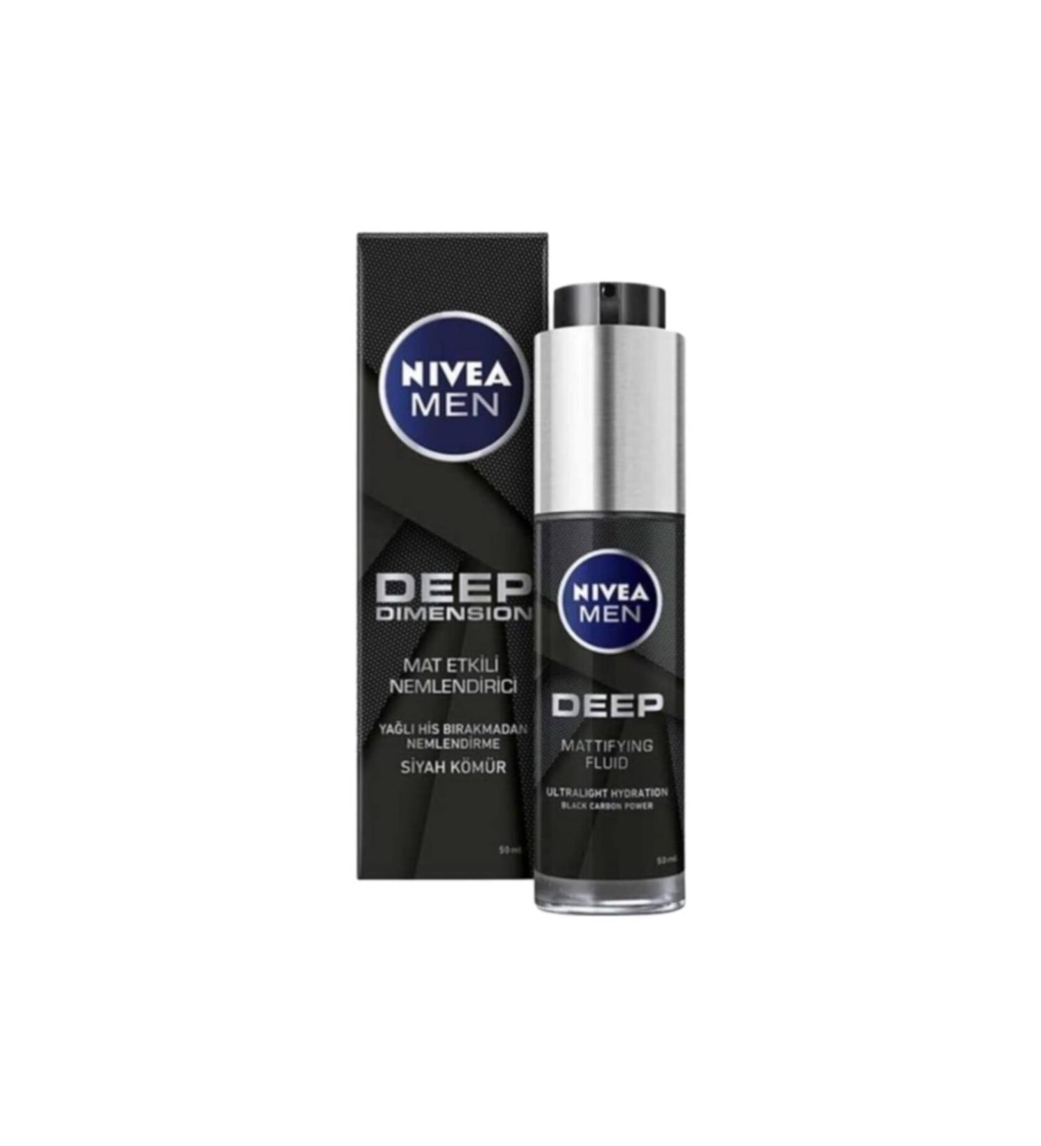 NIVEA Men Deep Dimension Matte Effect Moisturizing Cream 50 Ml