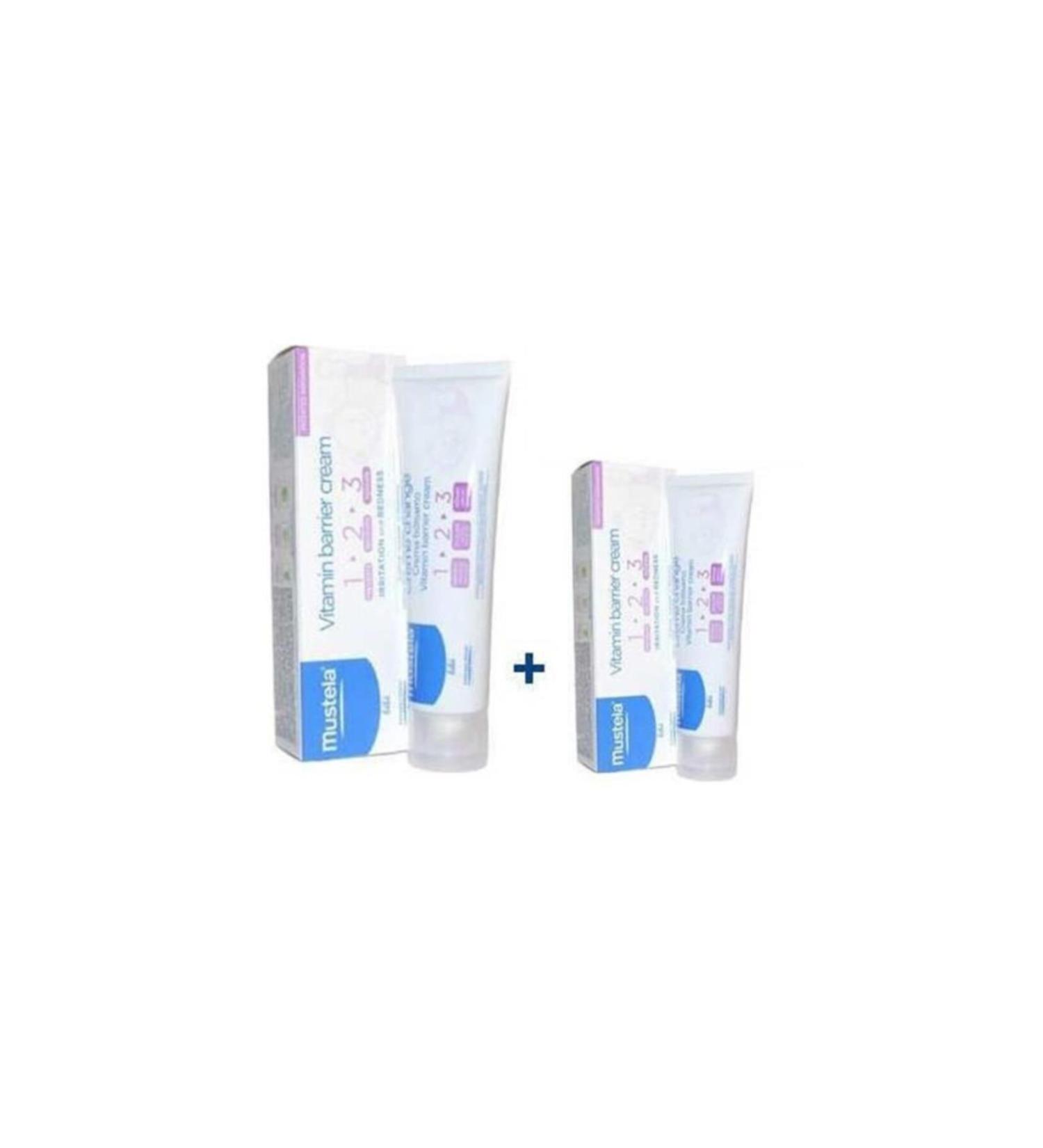 Mustela Vitamin Barrier 1-2-3 Cream 100ml+50ml