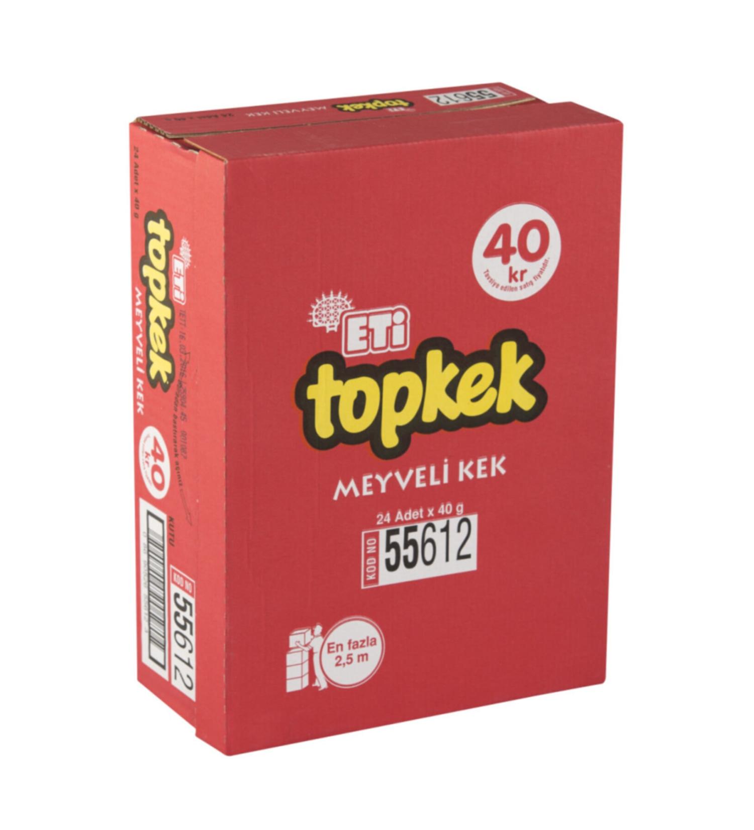 Eti Topkek Fruity 40gr