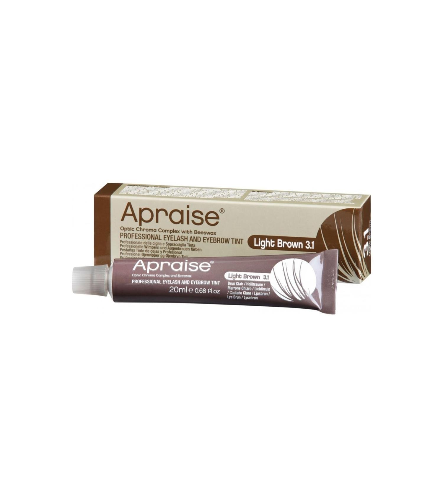 Apraise Eyebrow Eyelash Dye 3.1 Light Brown 20 ml