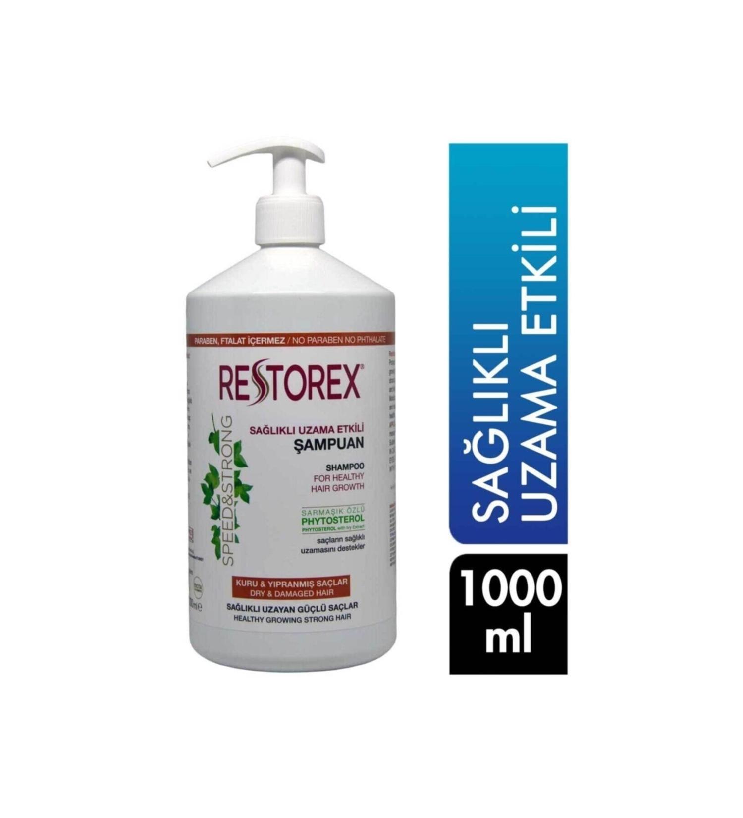 Restorex Shampoo 1000 Ml Dry and Damaged Hair