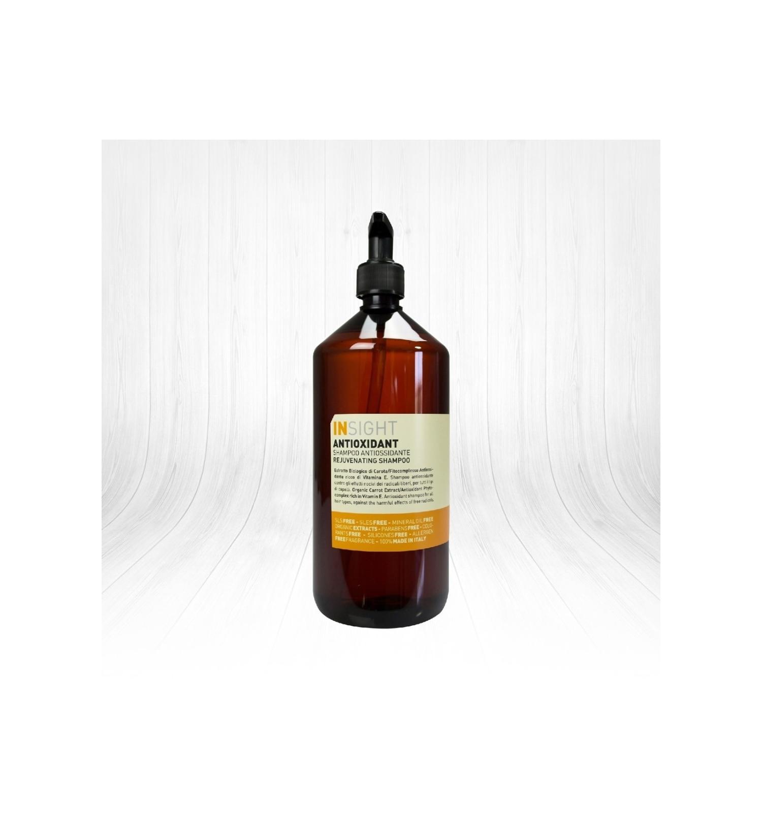 Insight Antioxidant Rejuvenating Organic Protecting Sulfate And Paraben Free Shampoo 900 Ml - Buy Online on GoSupps.com