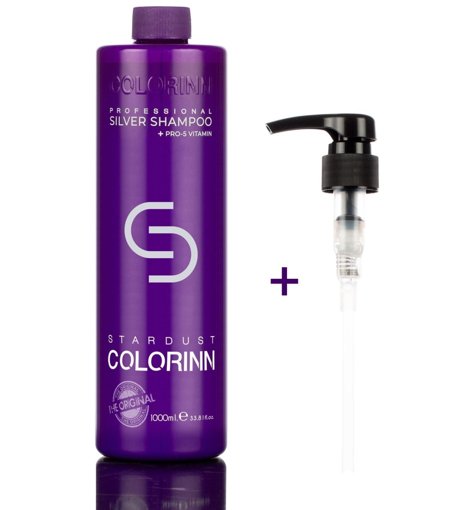 Colorinn Stardust Professional Silver Purple Shampoo 1000 ml