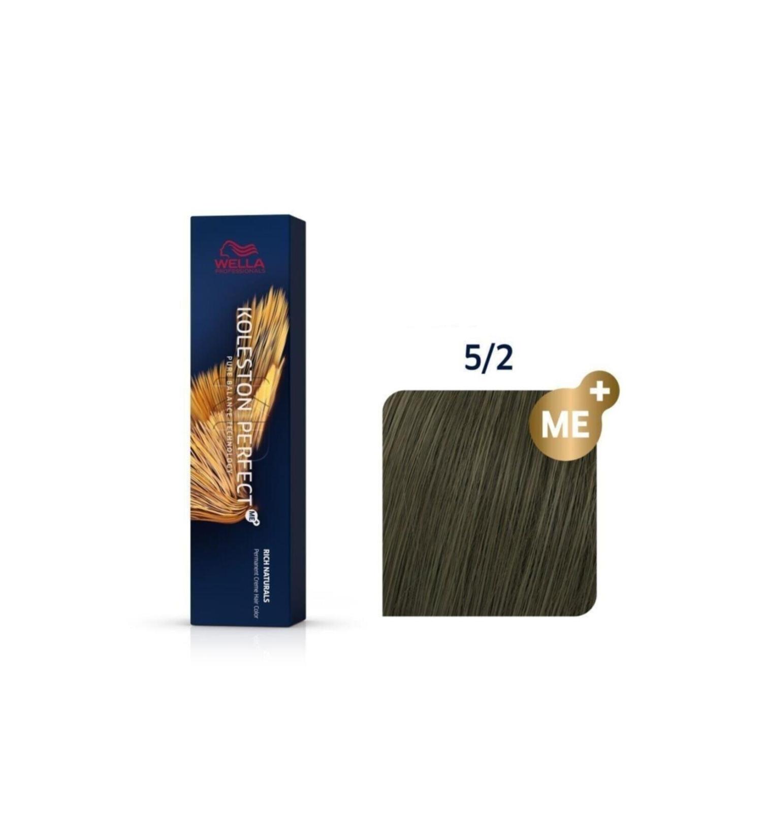 Wella Md.beauty Koleston Perfect Me+ Light Brown Matte Tube Paint 60 Ml 5/2. Paint