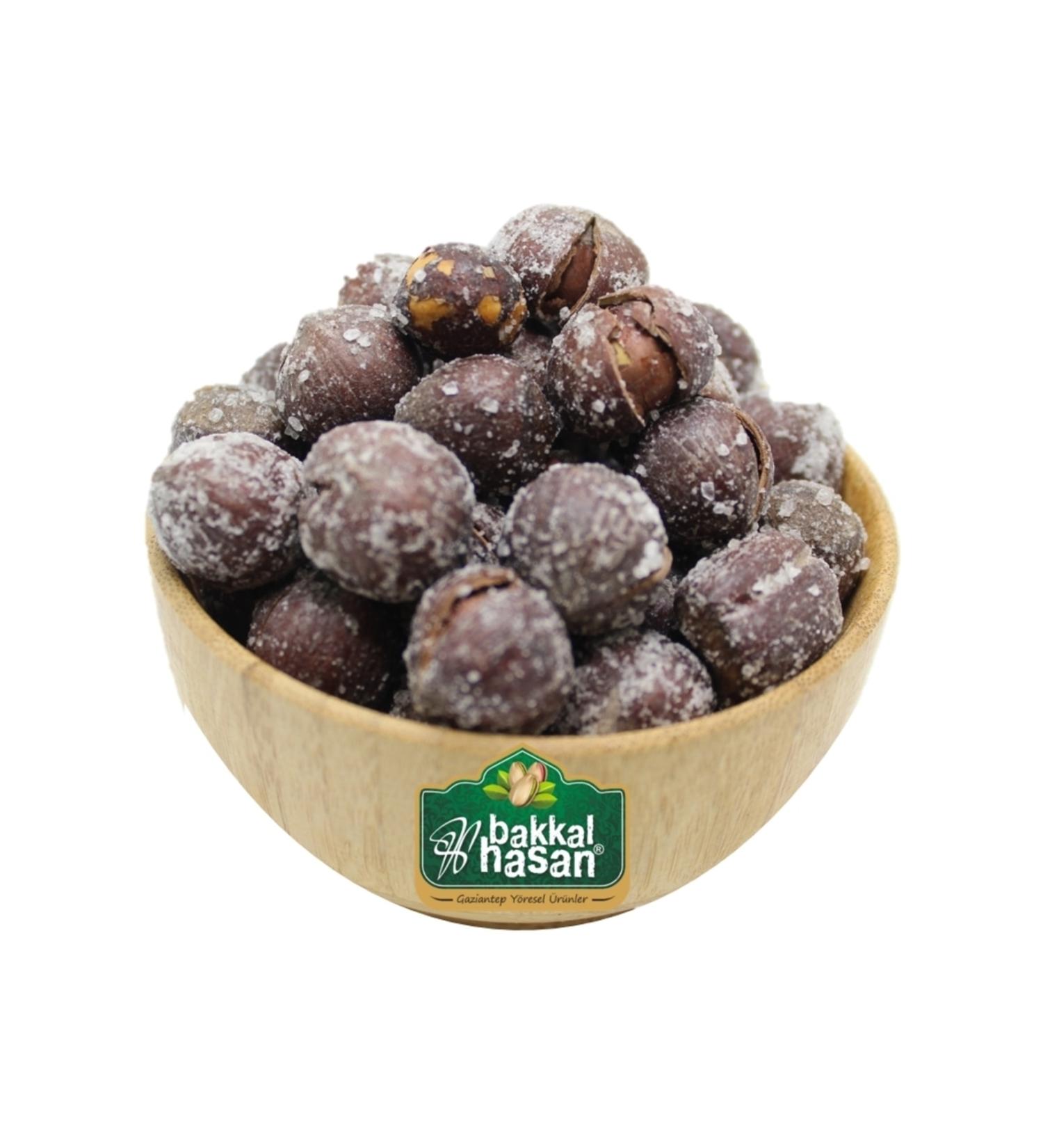 bakkal hasan Hazelnuts Shelled Salted Roasted - 4 Kg