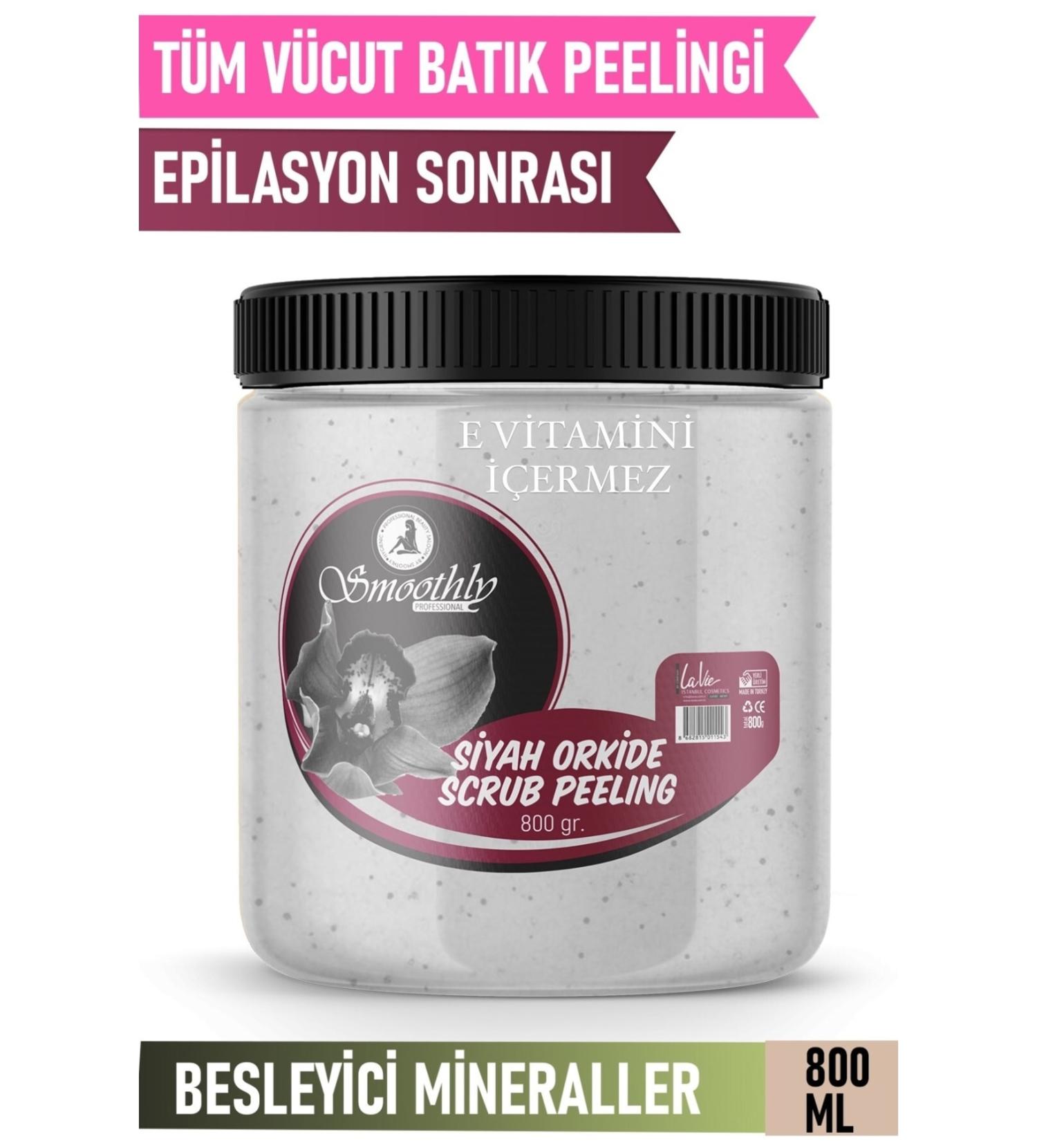 Smoothly Black Orchid Essence Revitalizing & Softening Hand Foot and Body Care Peeling 800gr - Buy Online on GoSupps.com