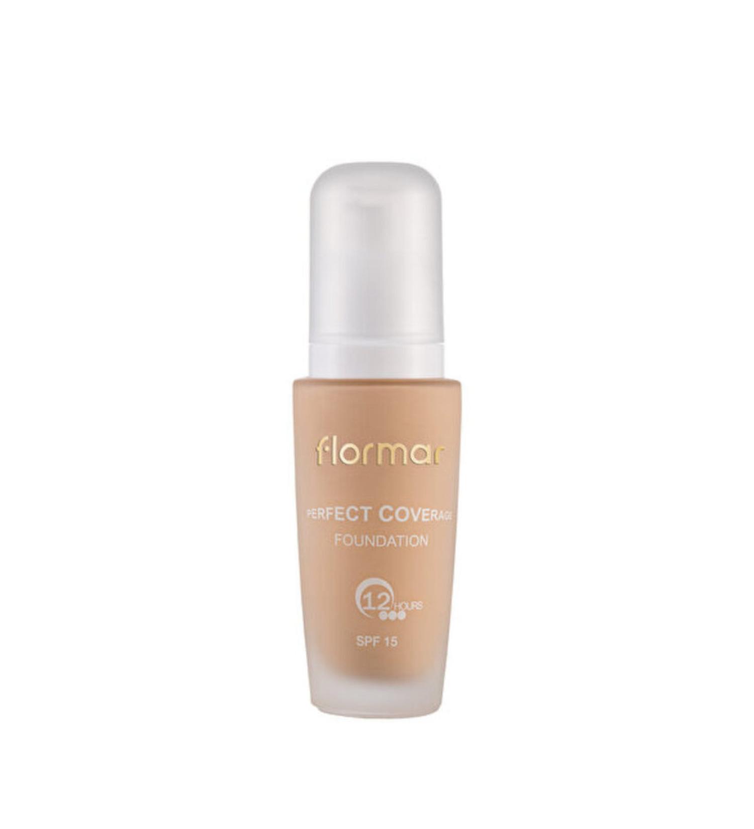 Flormar Lively Look High Coverage Foundation | 30 Ml 101 pastel - Buy Online on GoSupps.com