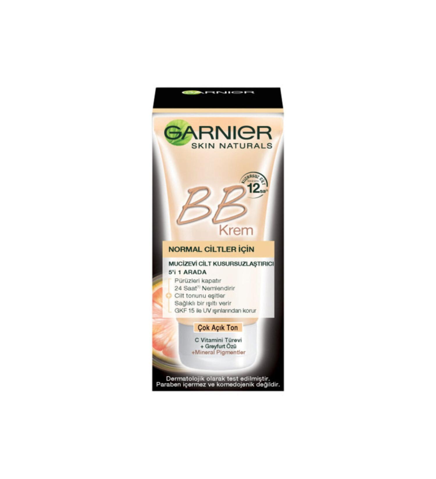 Garnier Bb Cream Skin Perfector Very Light Tone 50 ml - Buy Online on GoSupps.com