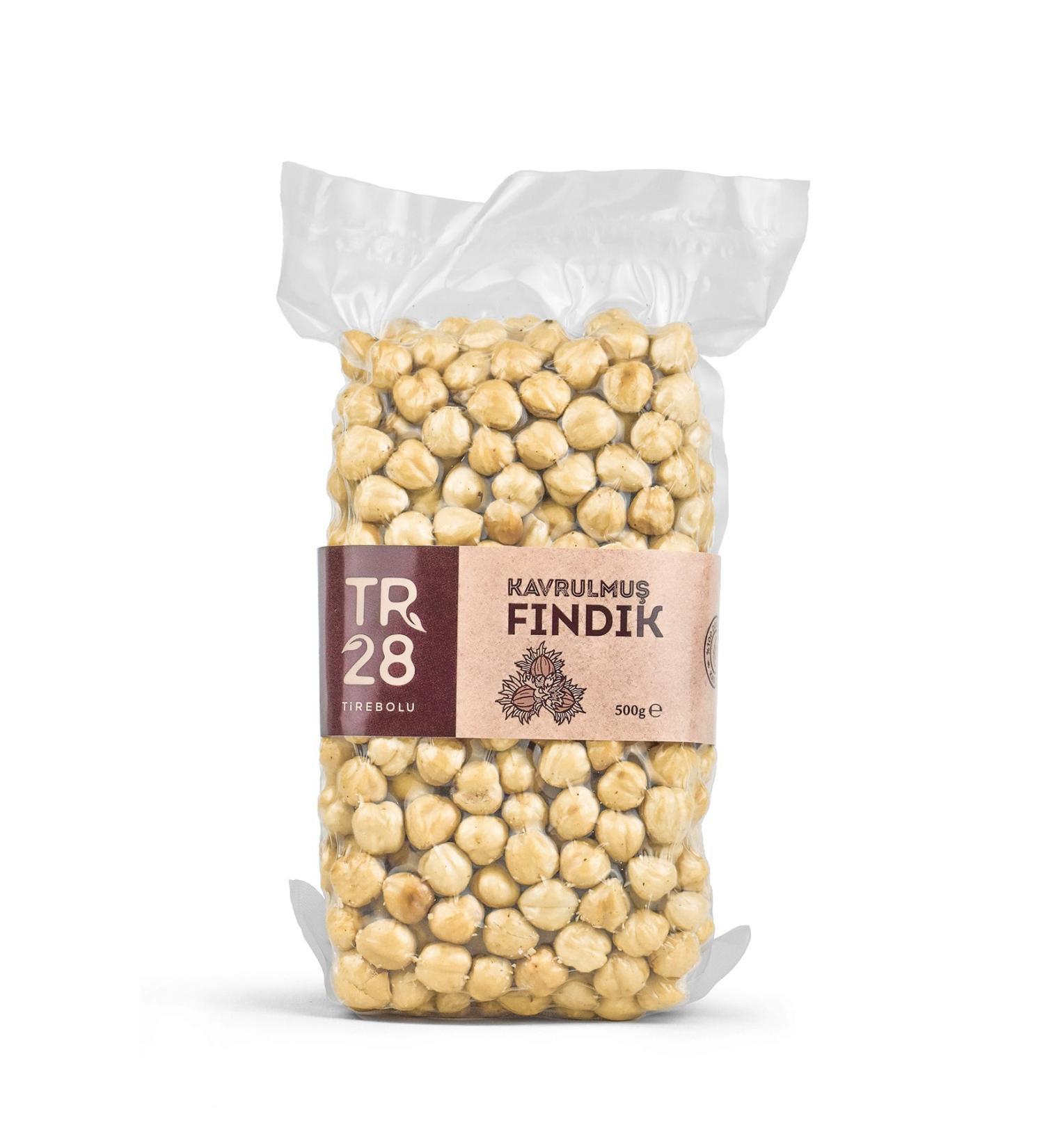 TR 28 TIREBOLU Roasted Hazelnuts (500 Gr)