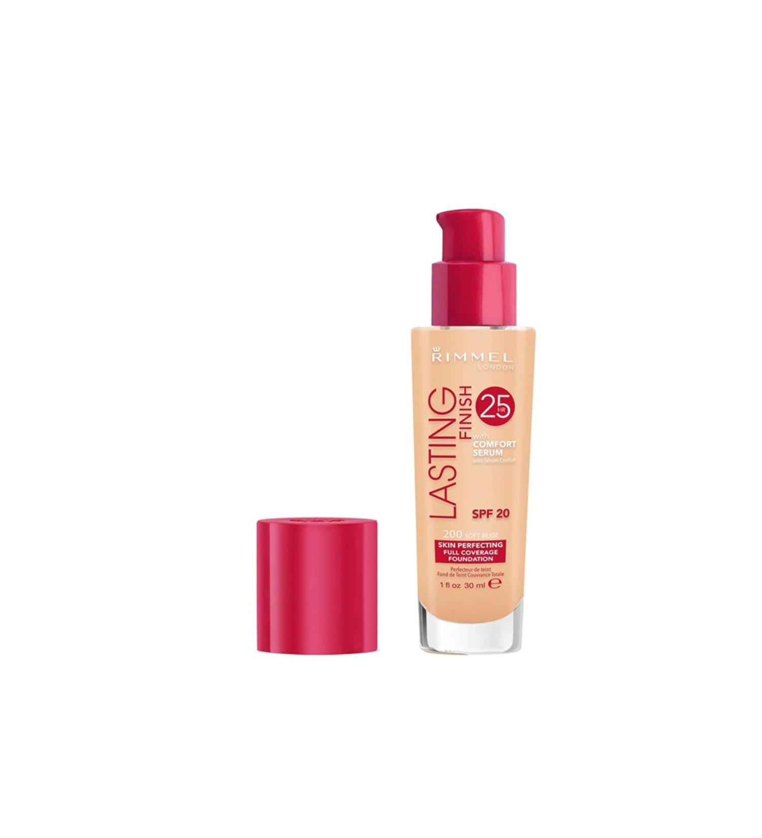 Rimmel London Lasting Finish 25 Hour Foundation Foundation 200 Soft Beige 30 ml