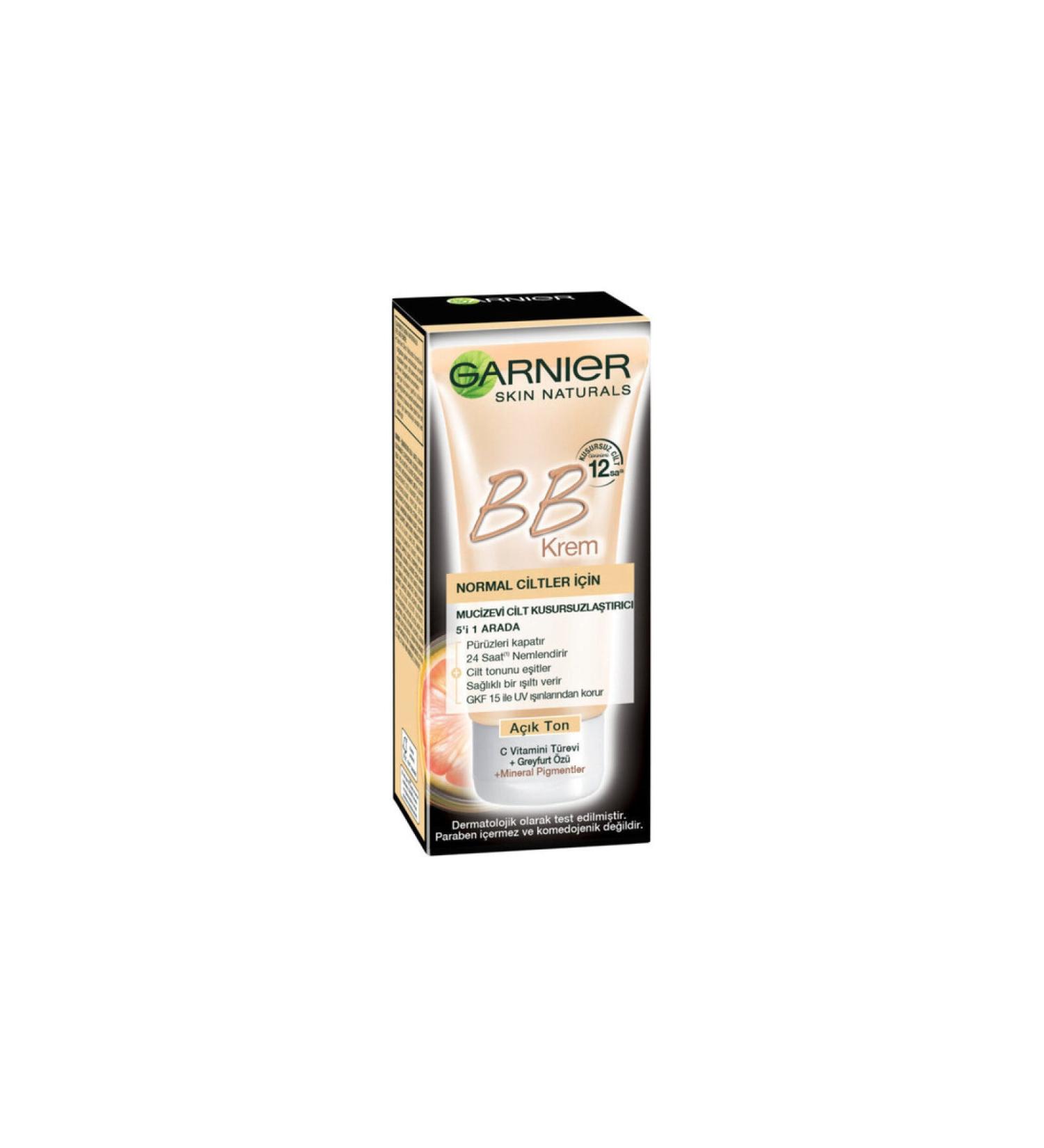 Garnier BB Cream Miraculous Skin Perfection Light Tone 50ml - Buy Online on GoSupps.com