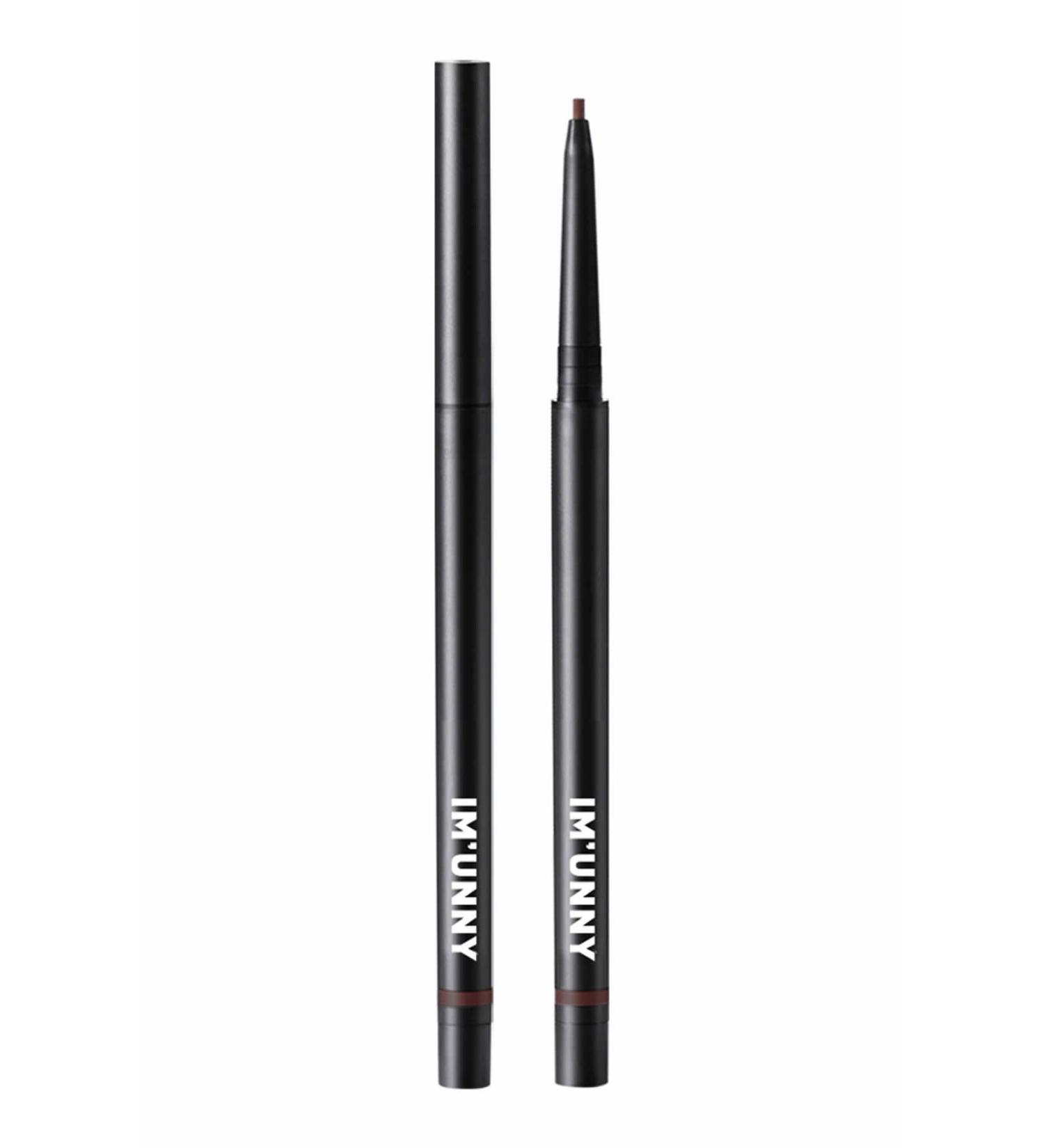 IM UNNY Waterproof and Sweat Resistant Fine-Tipped Amber Eye Pencil Ultra Slim Eyeliner (#04 Amber Brown)