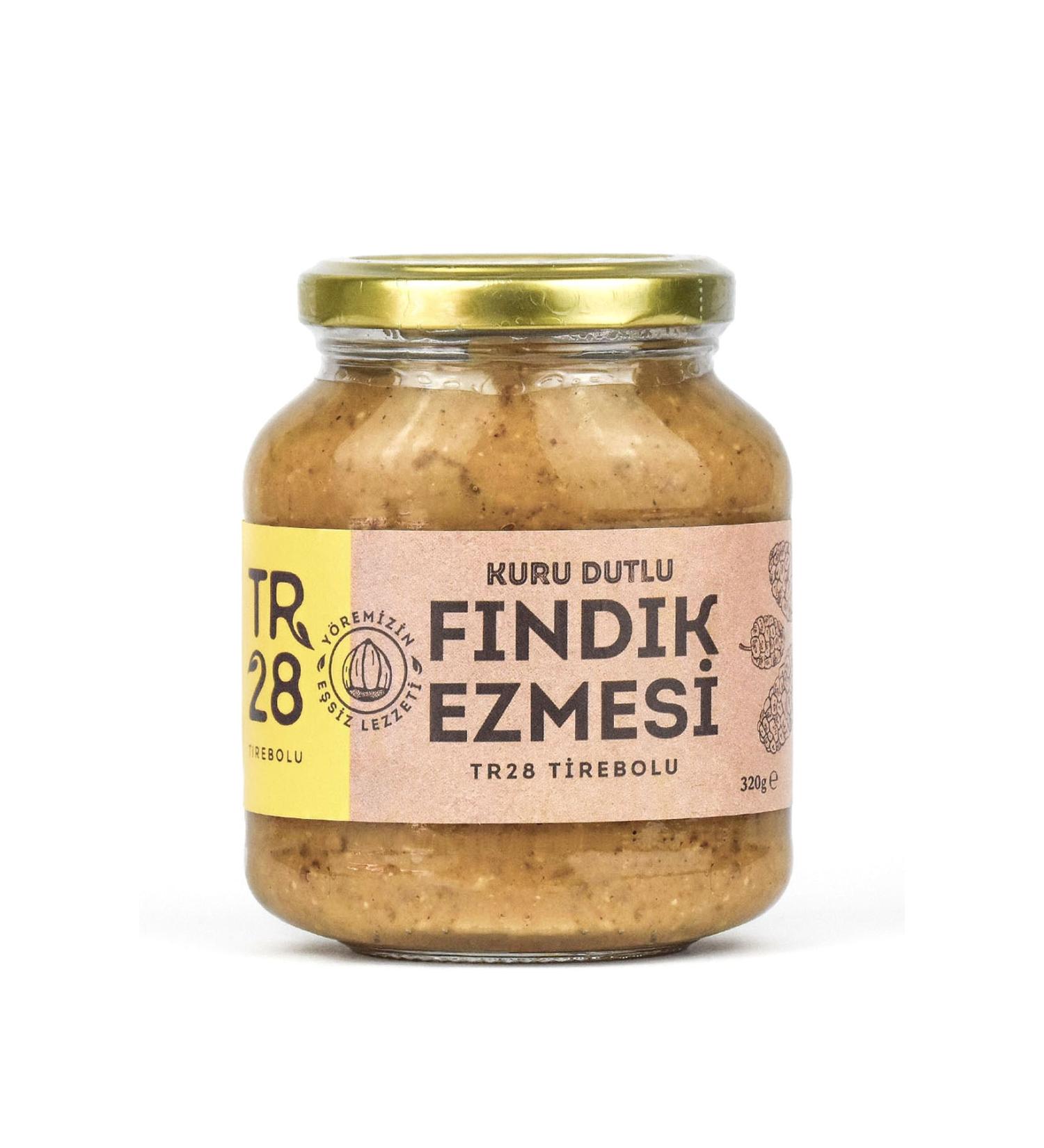 TR 28 Hazelnut Paste with Dried Mulberries (320 Gr)