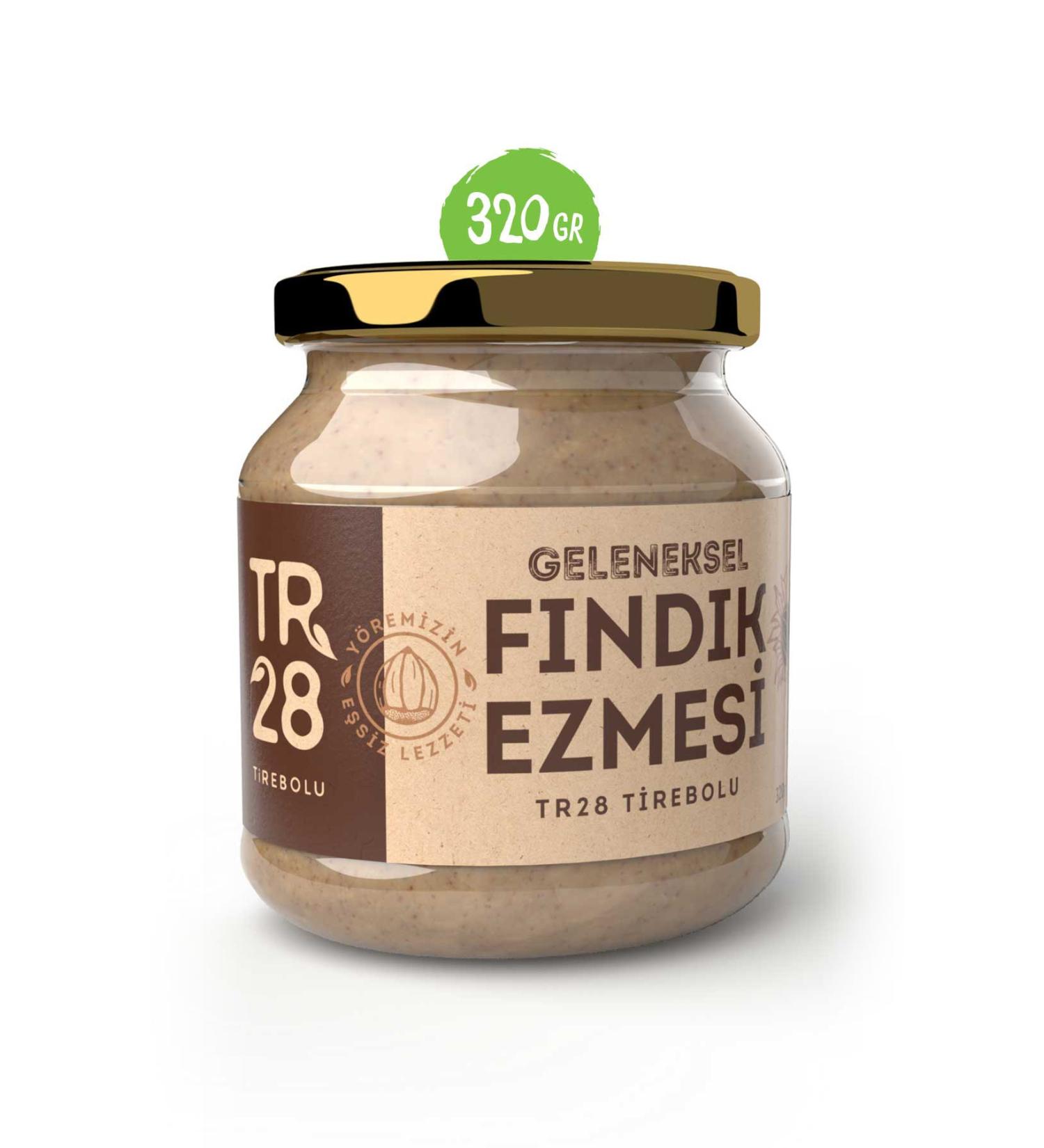 TR 28 Hazelnut Paste - Traditional (320 Gr)
