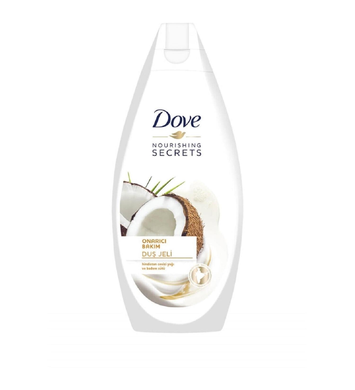 Dove Shower Gel Coconut Oil & Almond Milk 500 Ml