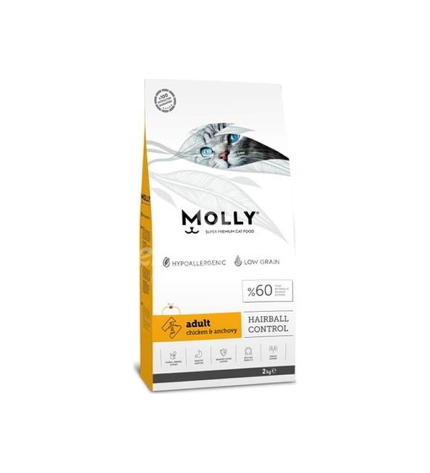 Molly Salmon Neutered Cat Food 2 Kg